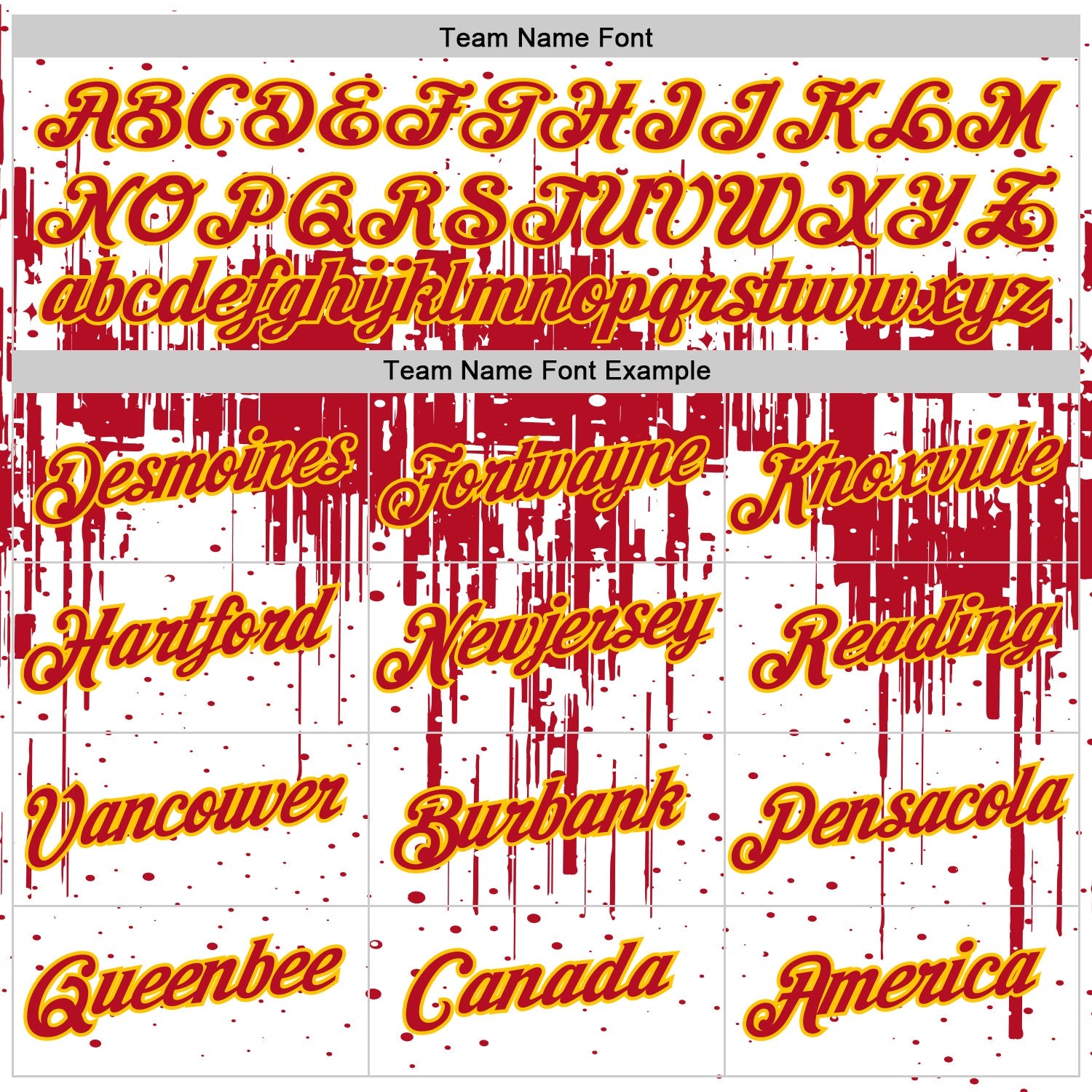 Custom White Red-Yellow Dripping Splatter Paint Performance T-Shirt view 3