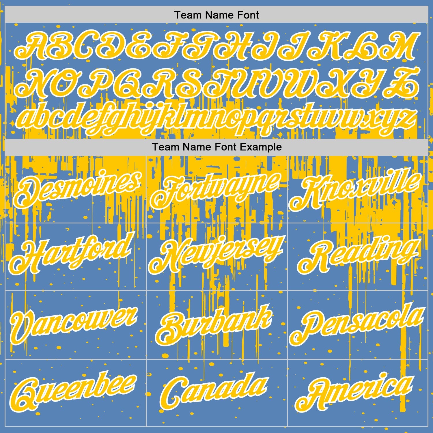 Custom Light Blue Yellow-White Dripping Splatter Paint Performance T-Shirt view 3