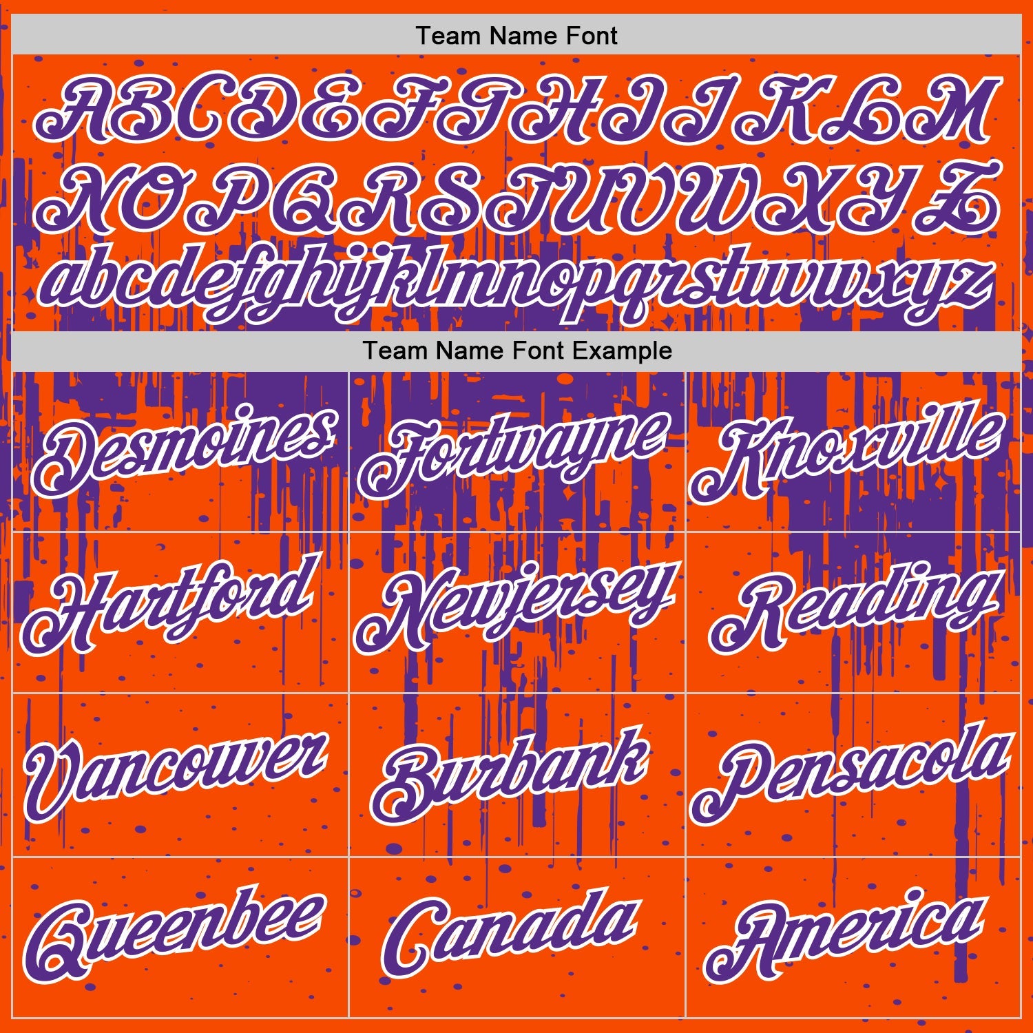 Custom Orange Purple-White Dripping Splatter Paint Performance T-Shirt view 3