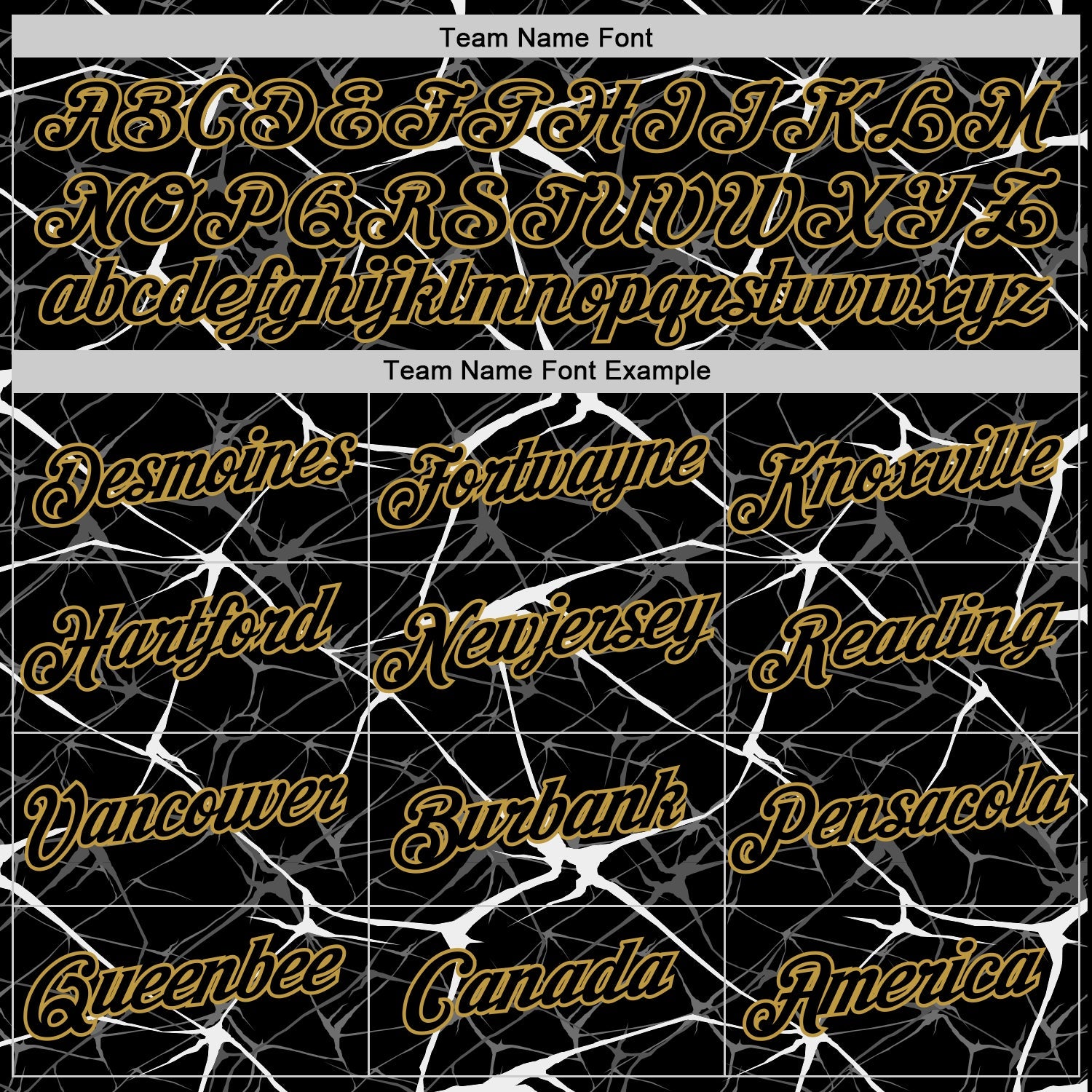 Custom Black White Gray-Old Gold Abstract Network Crackle Performance T-Shirt view 3