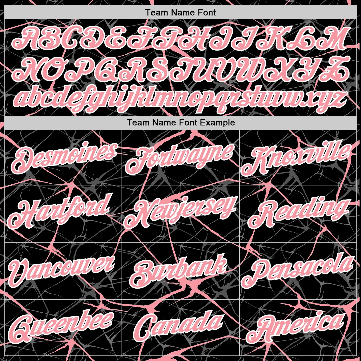 Custom Black Medium Pink Gray-White Abstract Network Crackle Performance T-Shirt view 3