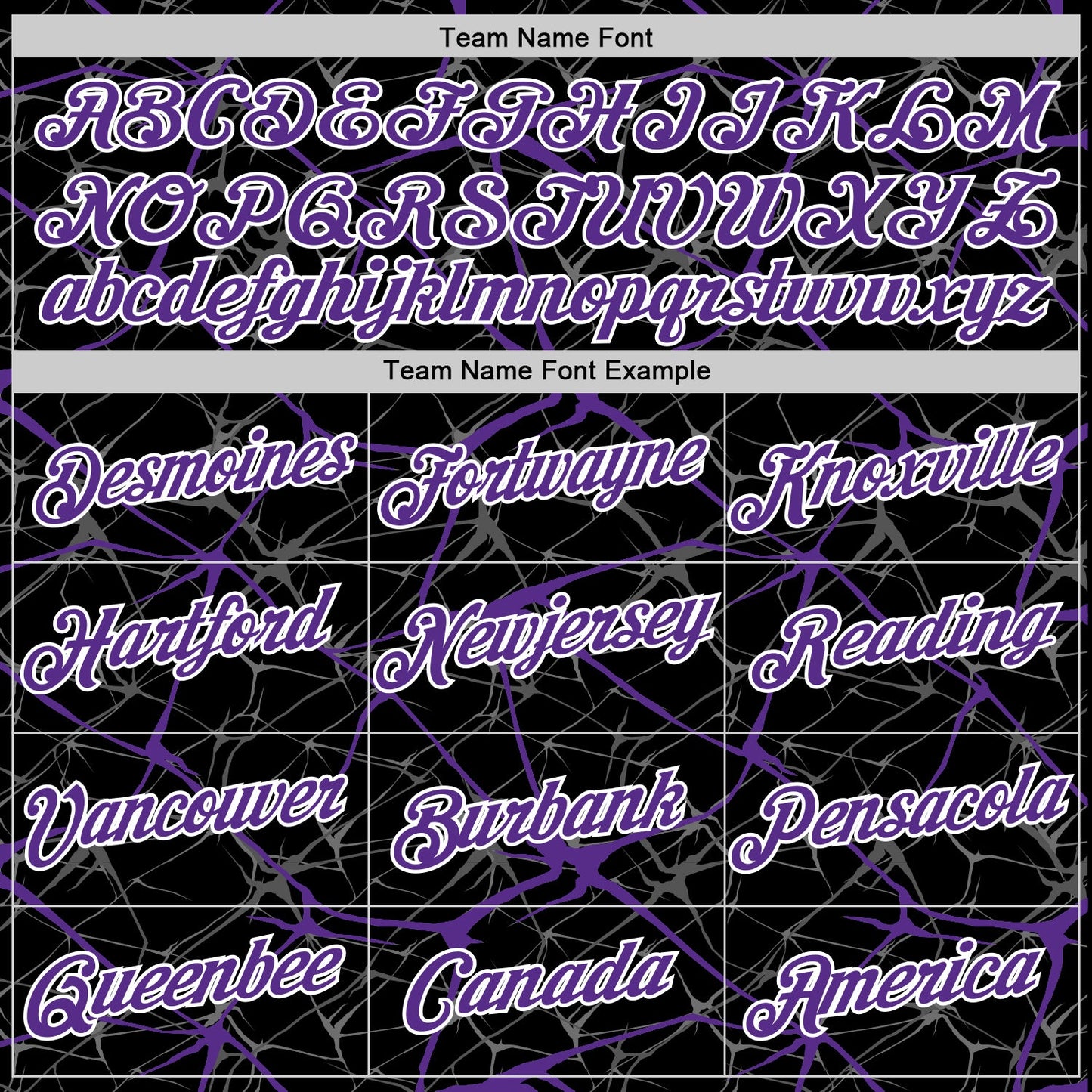 Custom Black Purple Gray-White Abstract Network Crackle Performance T-Shirt view 3
