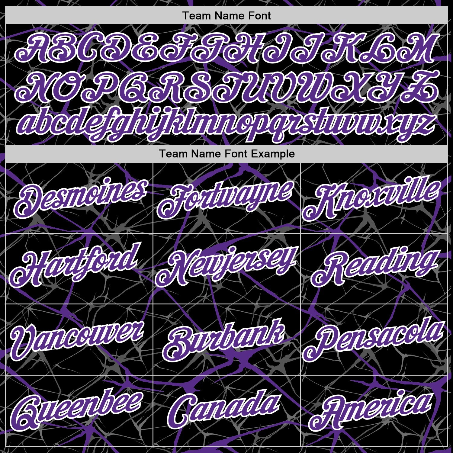 Custom Black Purple Gray-White Abstract Network Crackle Performance T-Shirt view 3