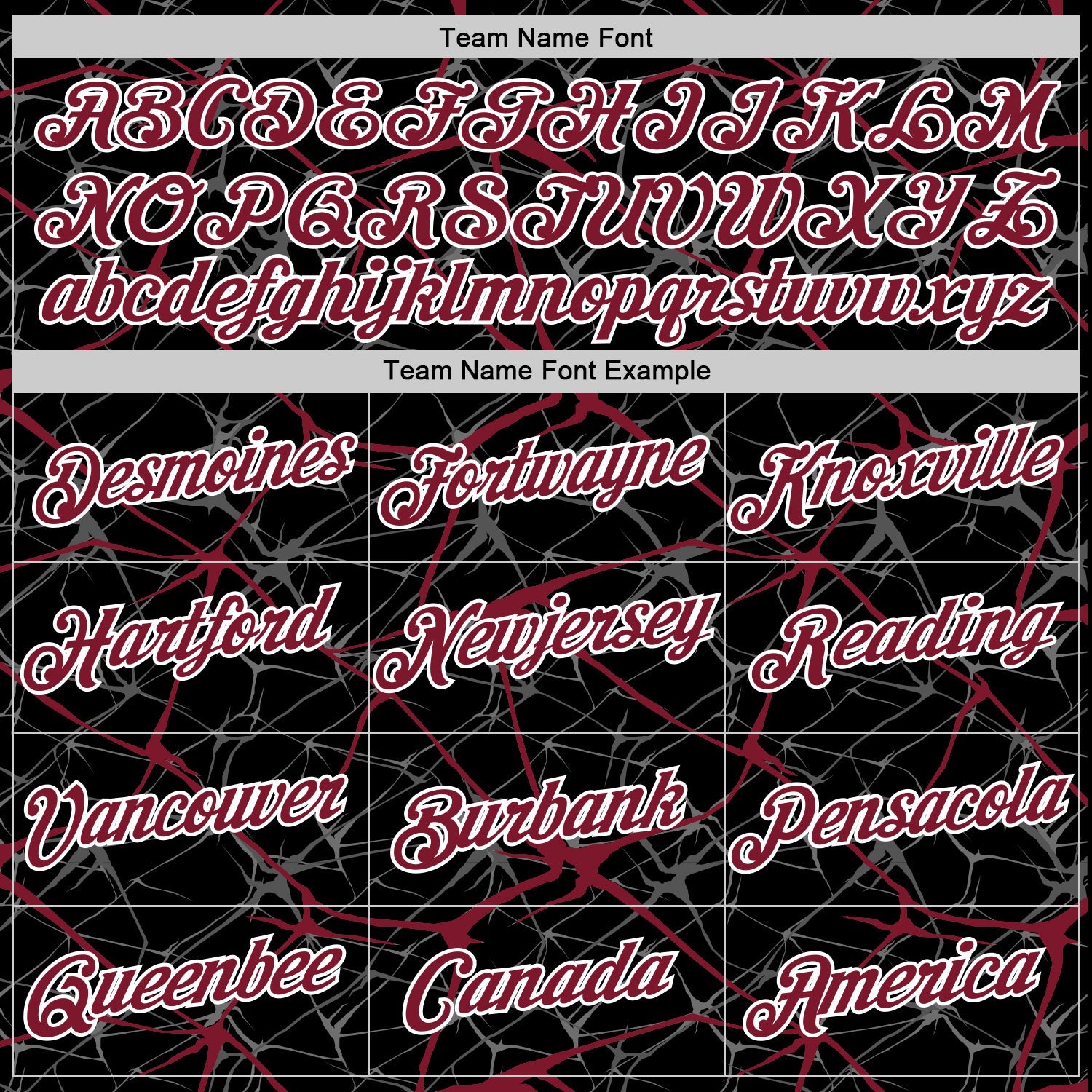 Custom Black Crimson Gray-White Abstract Network Crackle Performance T-Shirt view 3