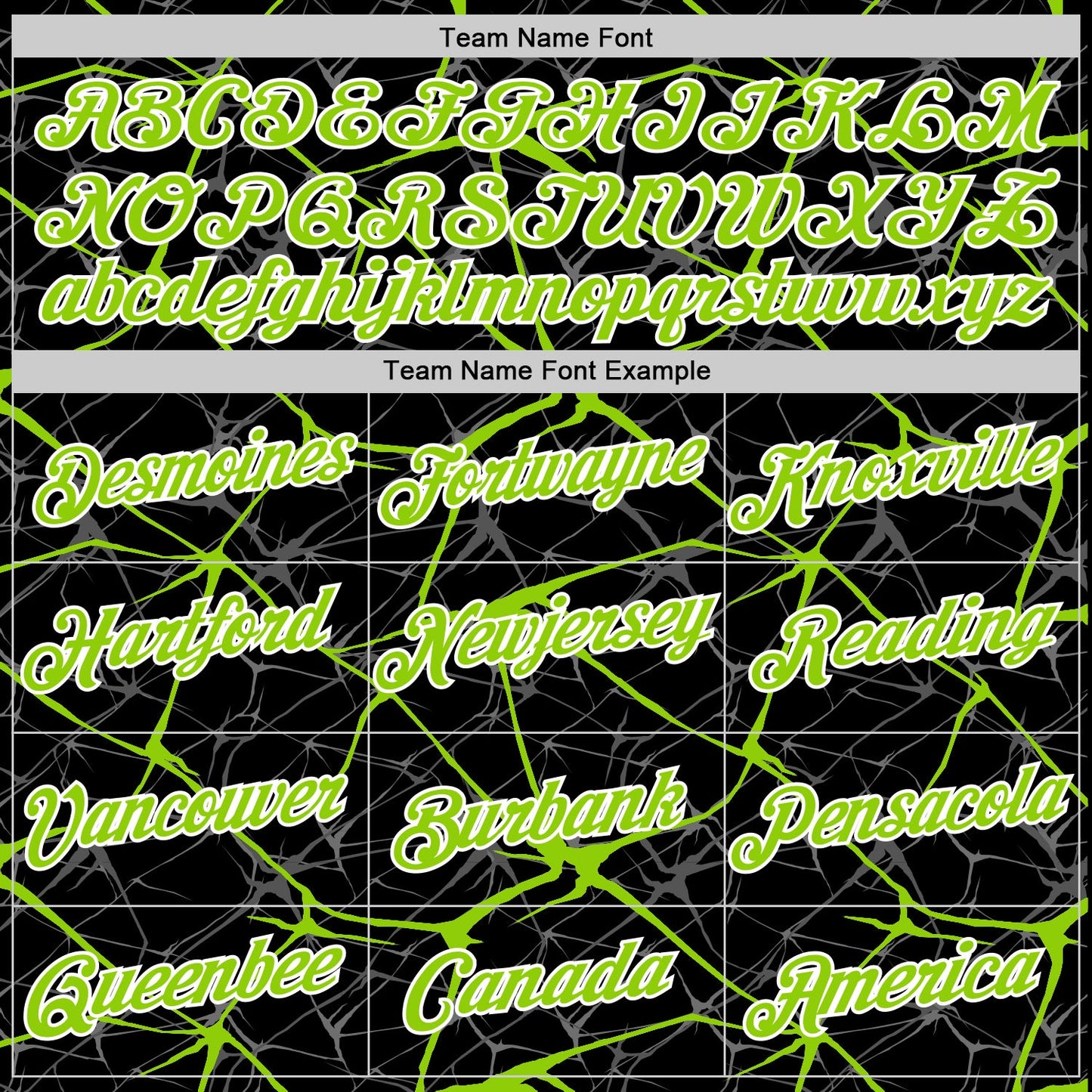 Custom Black Neon Green Gray-White Abstract Network Crackle Performance T-Shirt view 3