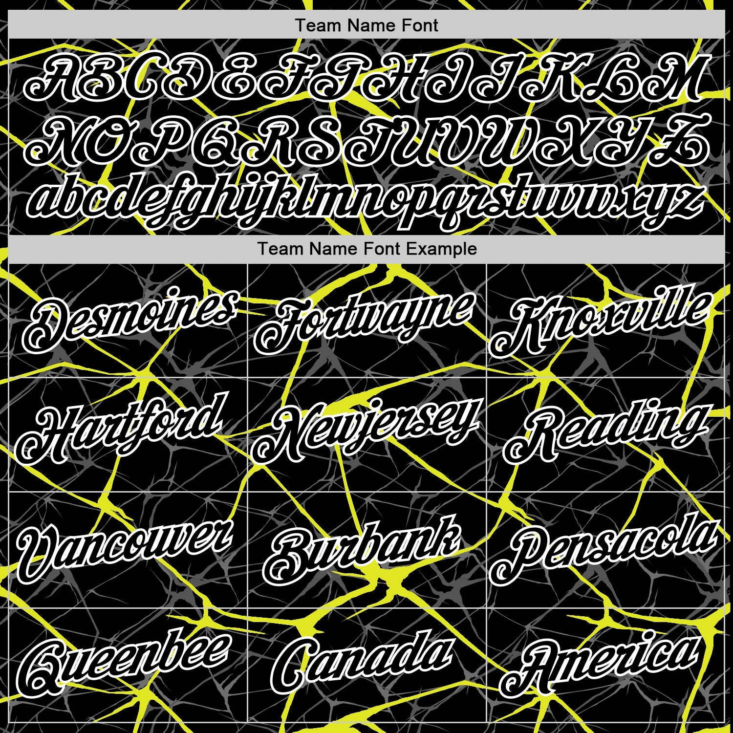 Custom Black Neon Yellow Gray-White Abstract Network Crackle Performance T-Shirt view 3