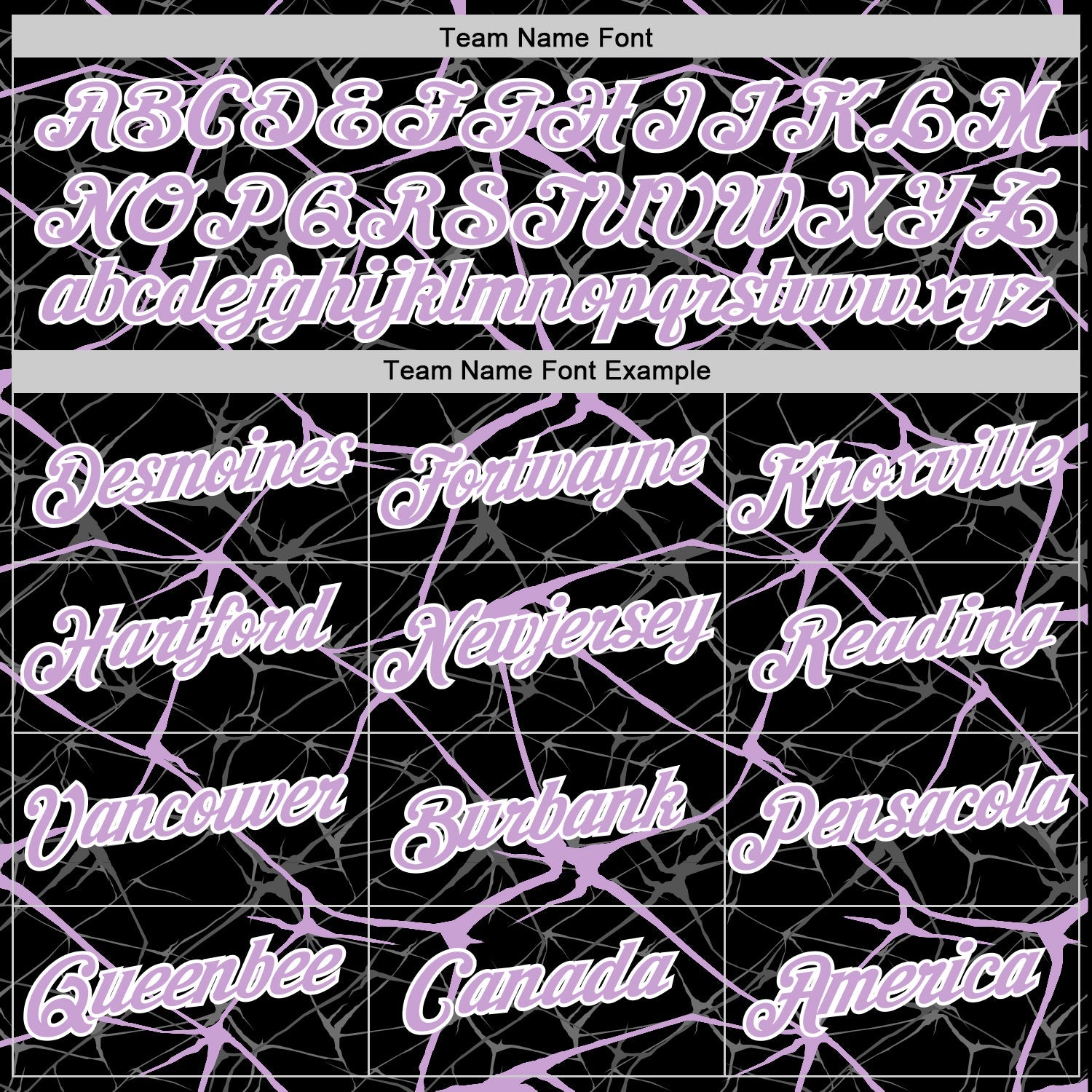 Custom Black Light Purple Gray-White Abstract Network Crackle Performance T-Shirt view 3