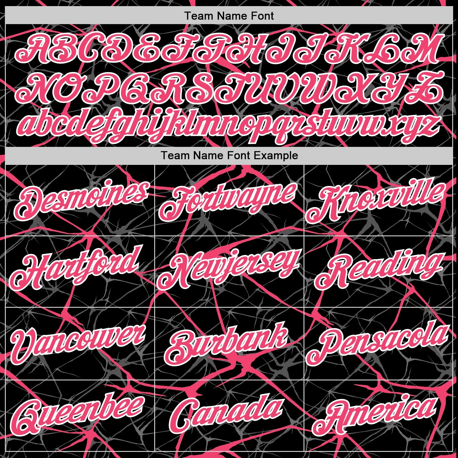 Custom Black Neon Pink Gray-White Abstract Network Crackle Performance T-Shirt view 3