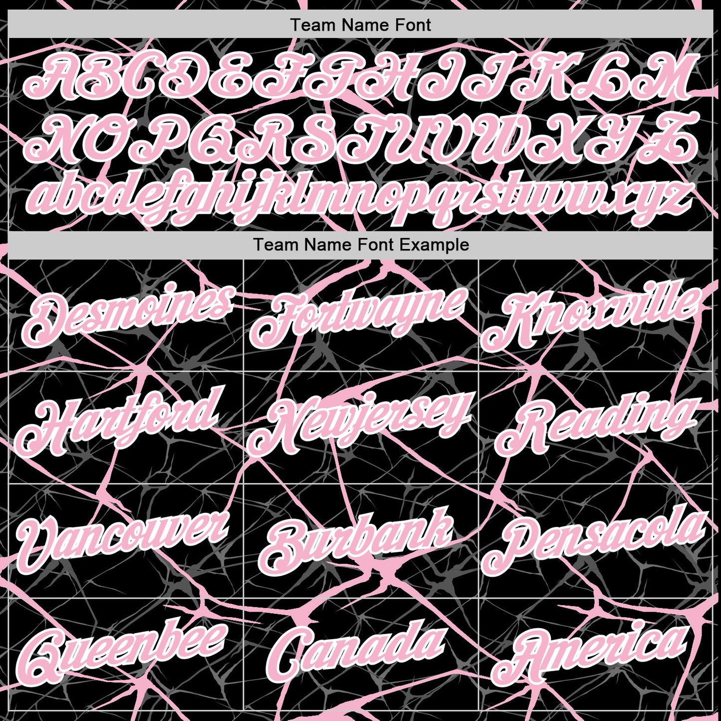 Custom Black Light Pink Gray-White Abstract Network Crackle Performance T-Shirt view 3