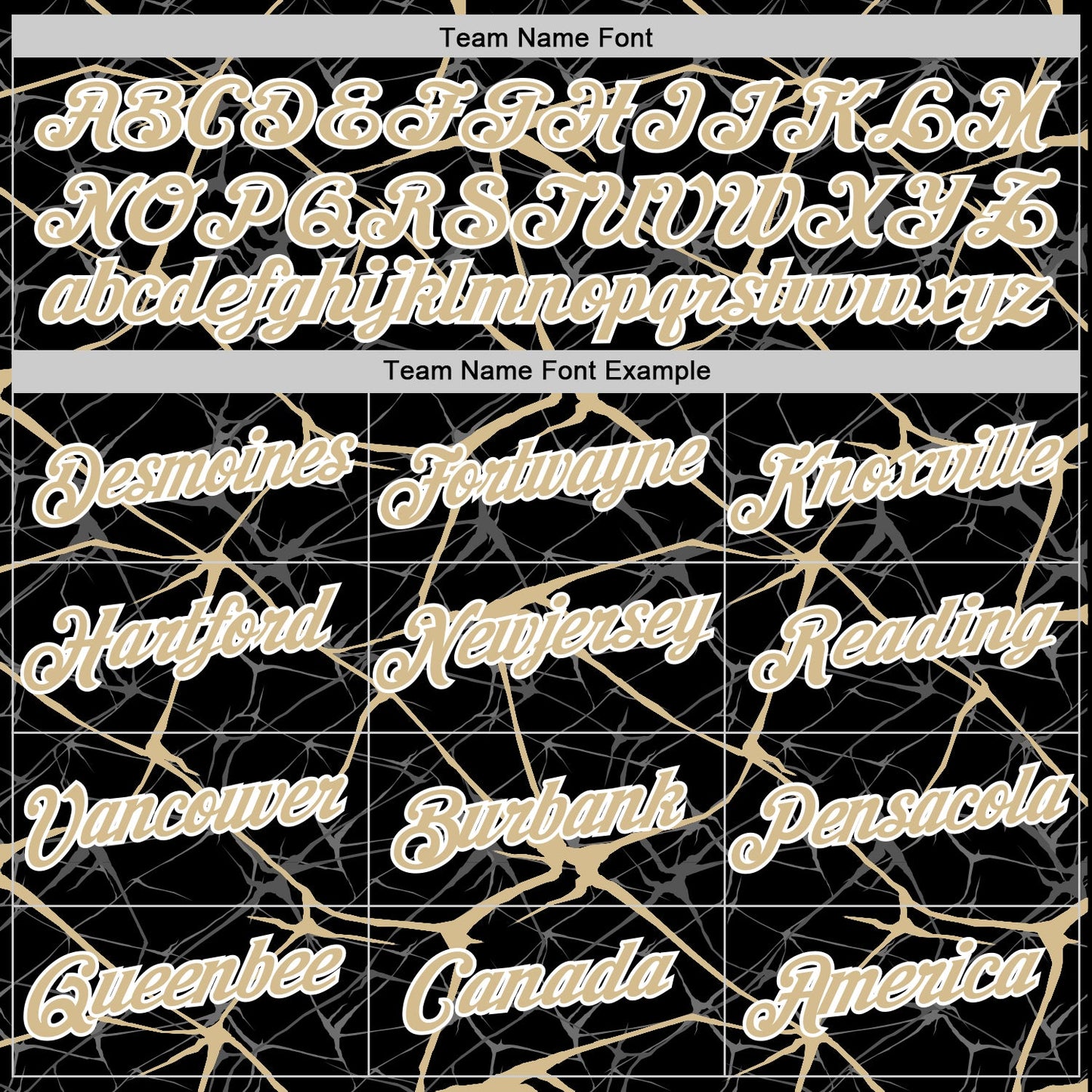 Custom Black Vegas Gold Gray-White Abstract Network Crackle Performance T-Shirt view 3