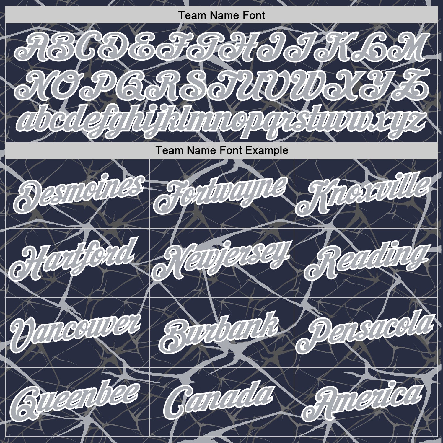 Custom Navy Gray-White Abstract Network Crackle Performance T-Shirt view 3