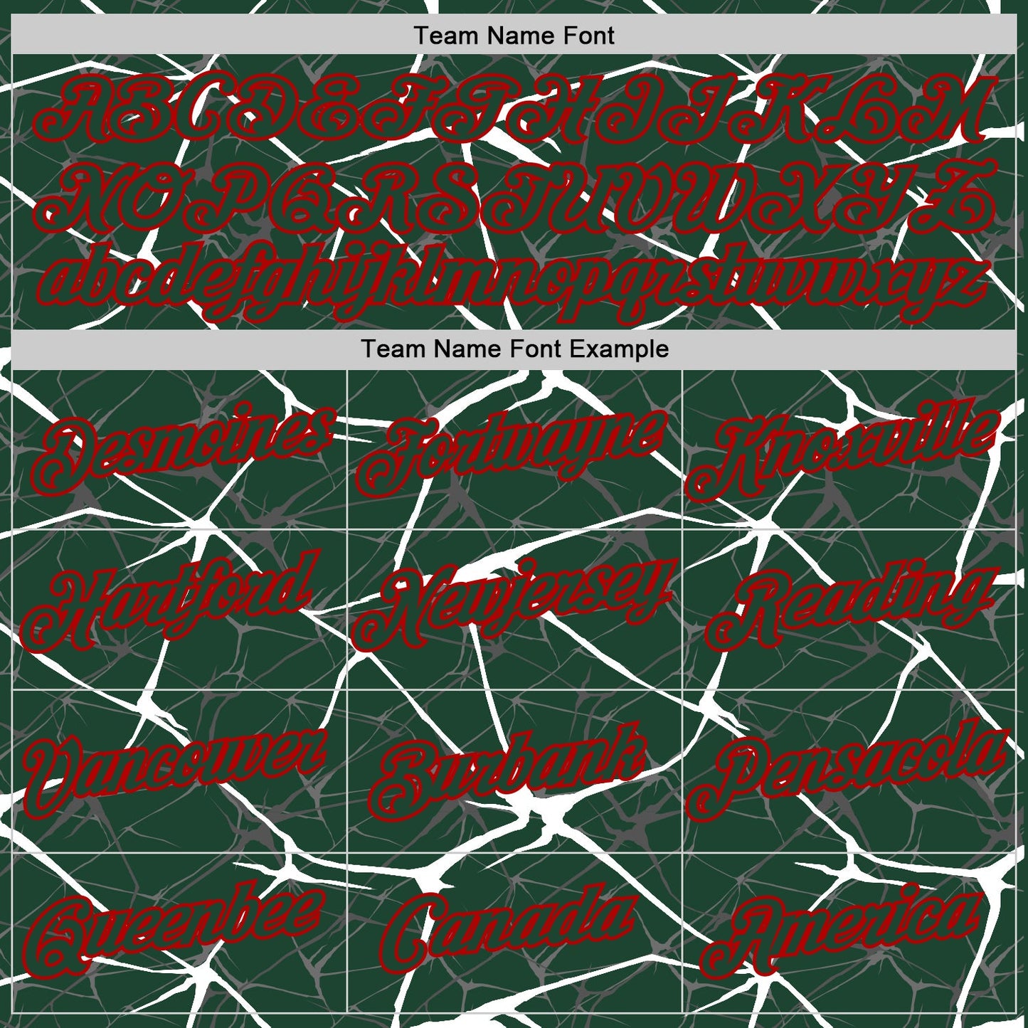 Custom Green White Gray-Red Abstract Network Crackle Performance T-Shirt view 3