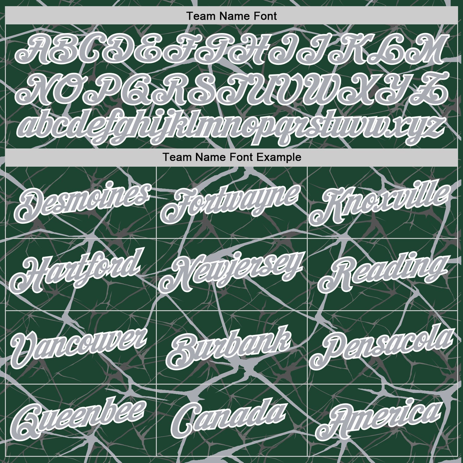 Custom Green Gray-White Abstract Network Crackle Performance T-Shirt view 3