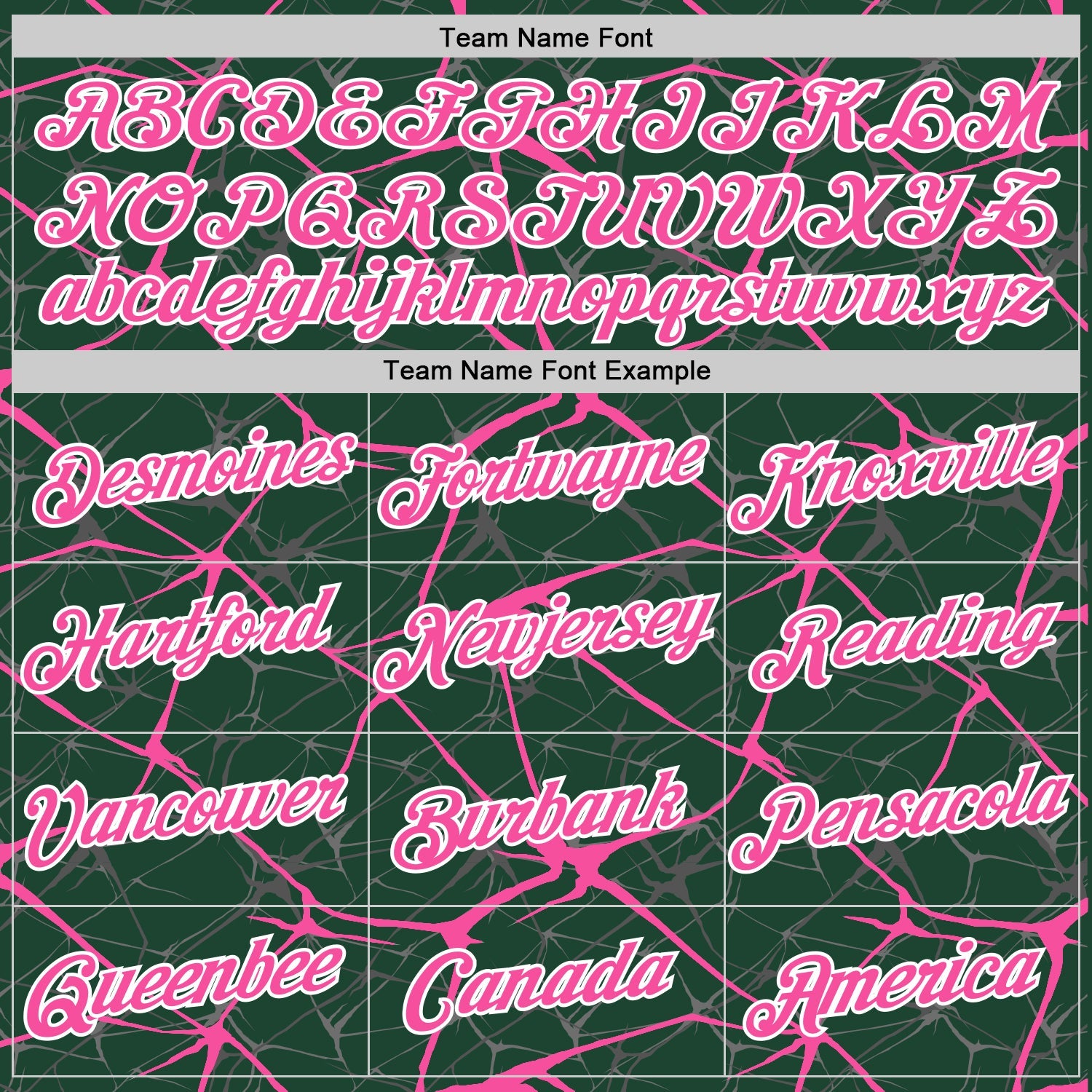 Custom Green Pink Gray-White Abstract Network Crackle Performance T-Shirt view 3
