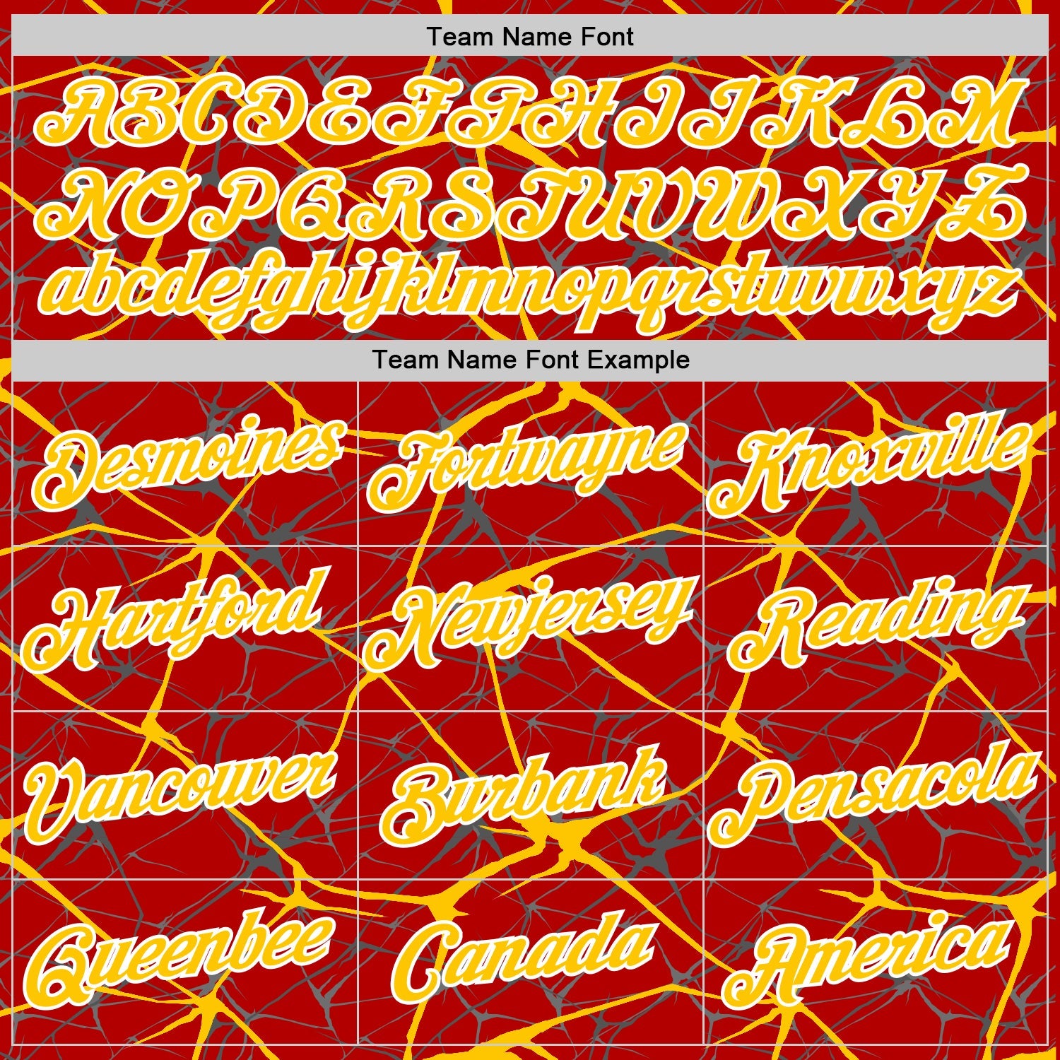Custom Red Yellow Gray-White Abstract Network Crackle Performance T-Shirt view 3