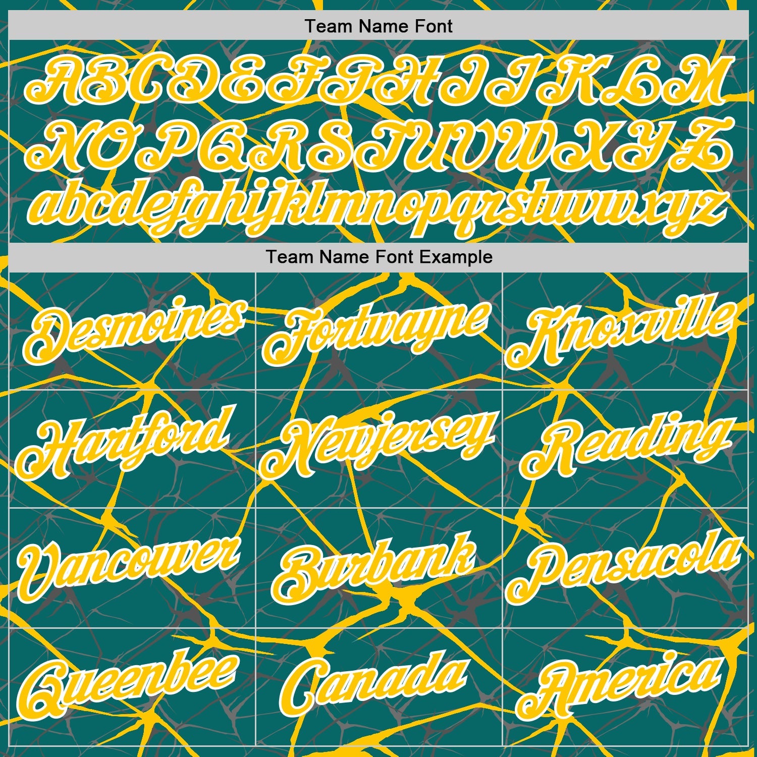 Custom Teal Yellow Gray-White Abstract Network Crackle Performance T-Shirt view 3