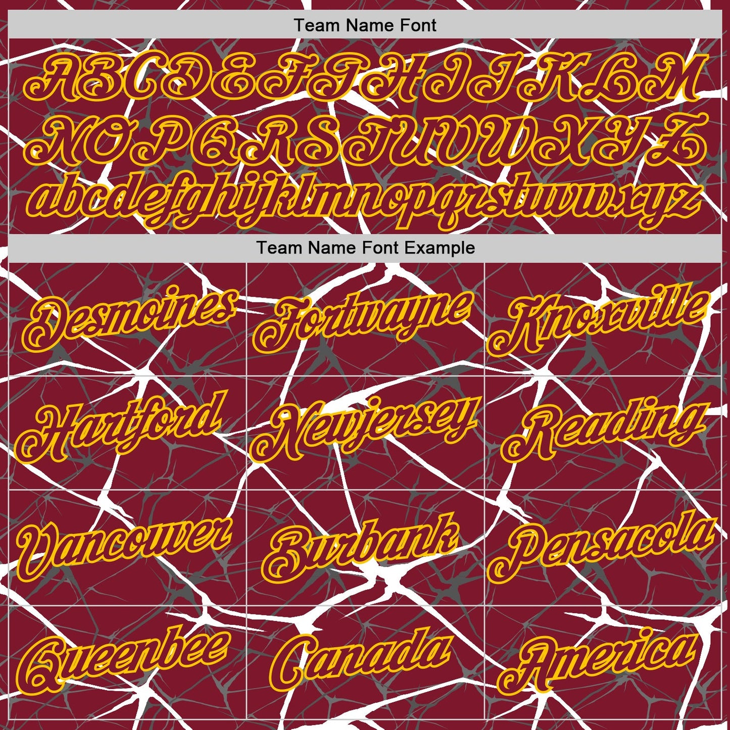 Custom Crimson White Gray-Yellow Abstract Network Crackle Performance T-Shirt view 3