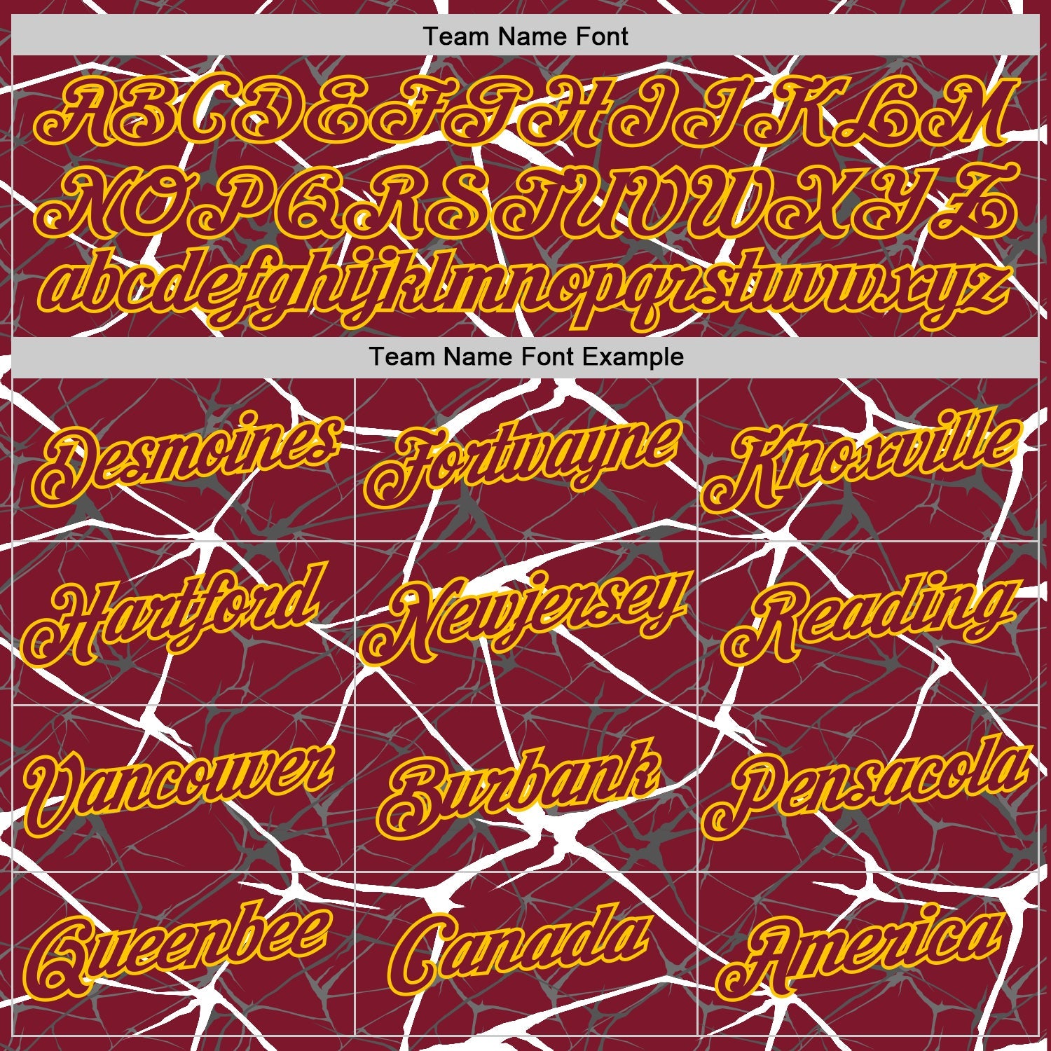 Custom Crimson White Gray-Yellow Abstract Network Crackle Performance T-Shirt view 3