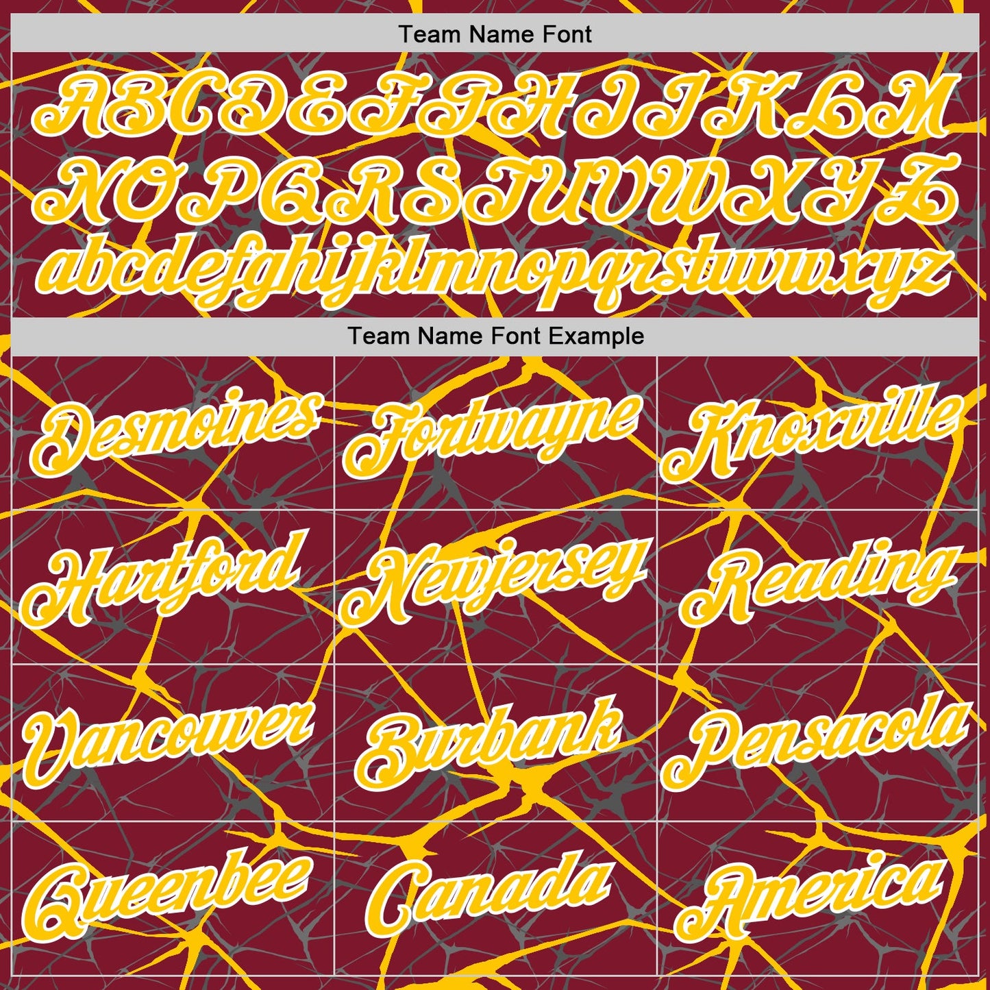 Custom Crimson Yellow Gray-White Abstract Network Crackle Performance T-Shirt view 3