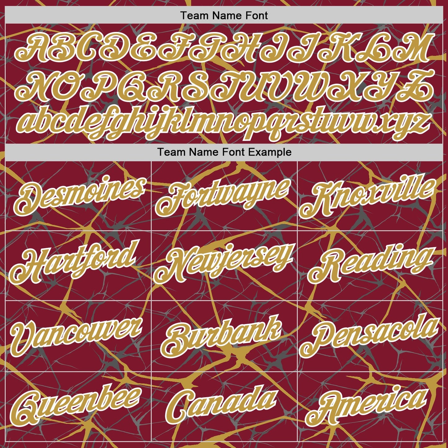 Custom Crimson Old Gold Gray-White Abstract Network Crackle Performance T-Shirt view 3