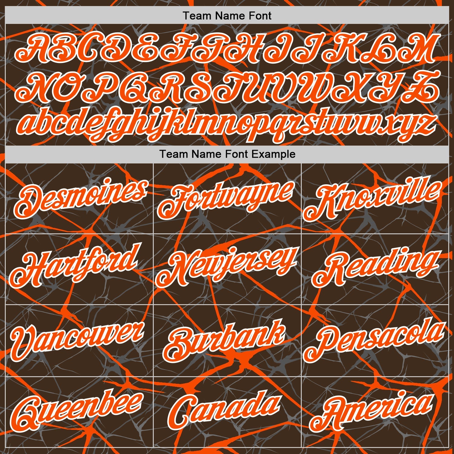 Custom Brown Orange Gray-White Abstract Network Crackle Performance T-Shirt view 3