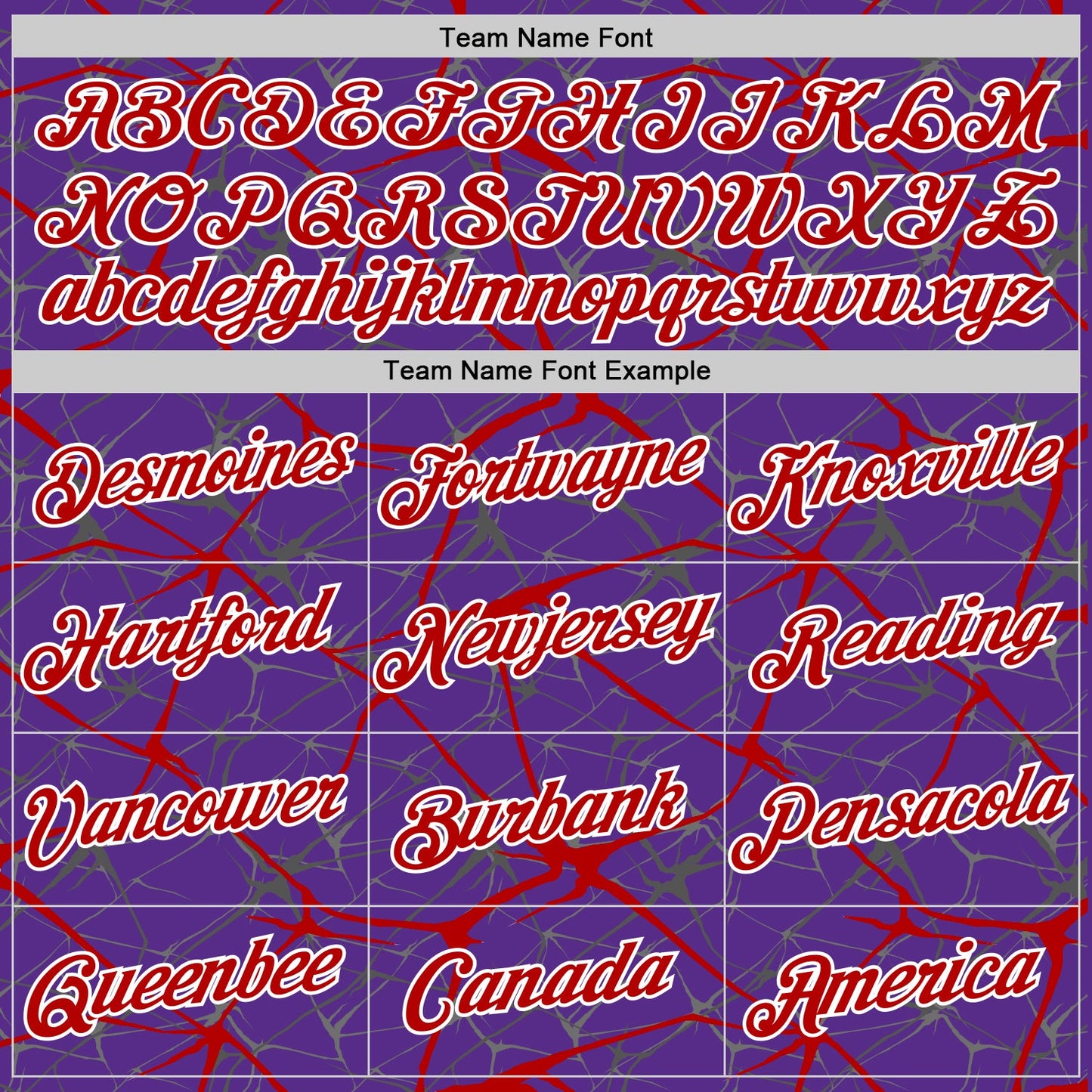 Custom Purple Red Gray-White Abstract Network Crackle Performance T-Shirt view 3