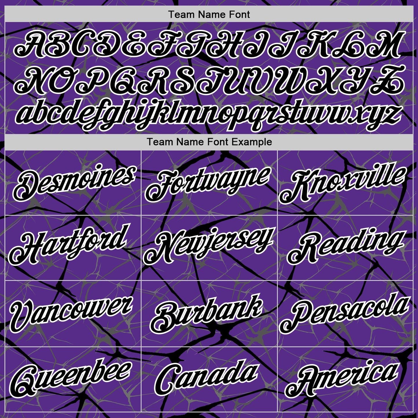 Custom Purple Black Gray-White Abstract Network Crackle Performance T-Shirt view 3