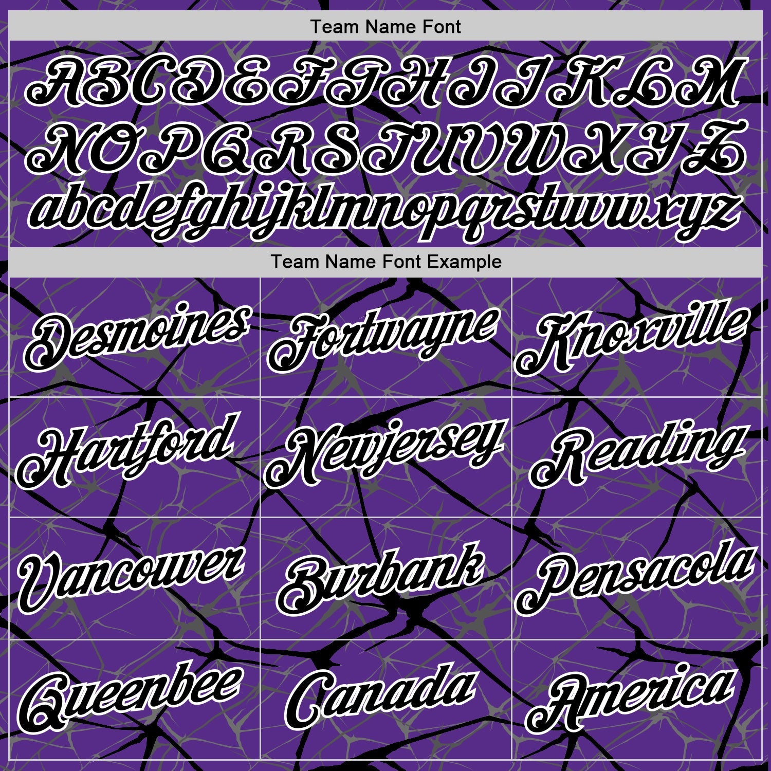 Custom Purple Black Gray-White Abstract Network Crackle Performance T-Shirt view 3