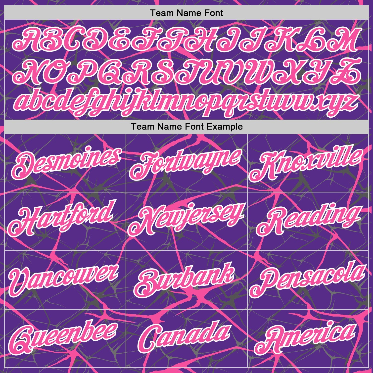 Custom Purple Pink Gray-White Abstract Network Crackle Performance T-Shirt view 3