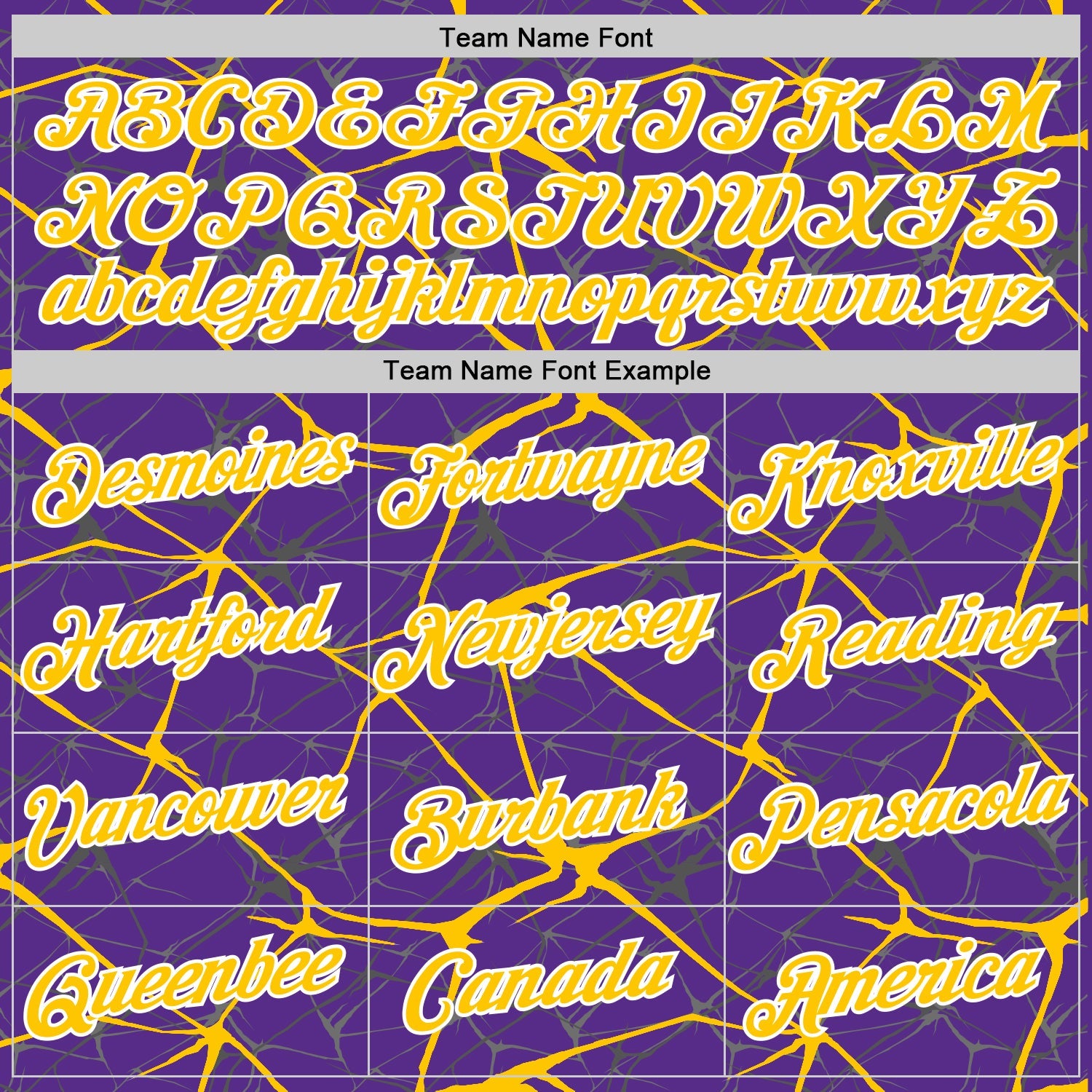 Custom Purple Yellow Gray-White Abstract Network Crackle Performance T-Shirt view 3