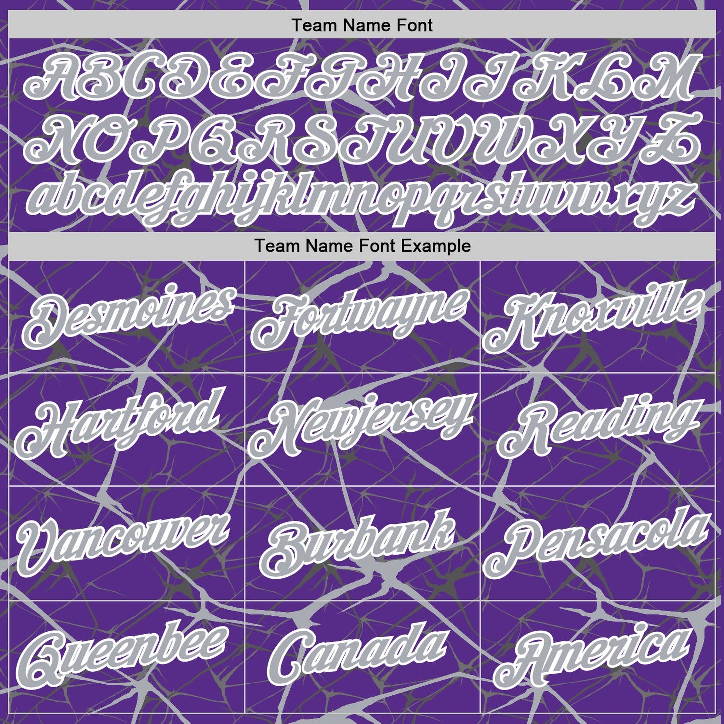 Custom Purple Gray-White Abstract Network Crackle Performance T-Shirt view 3
