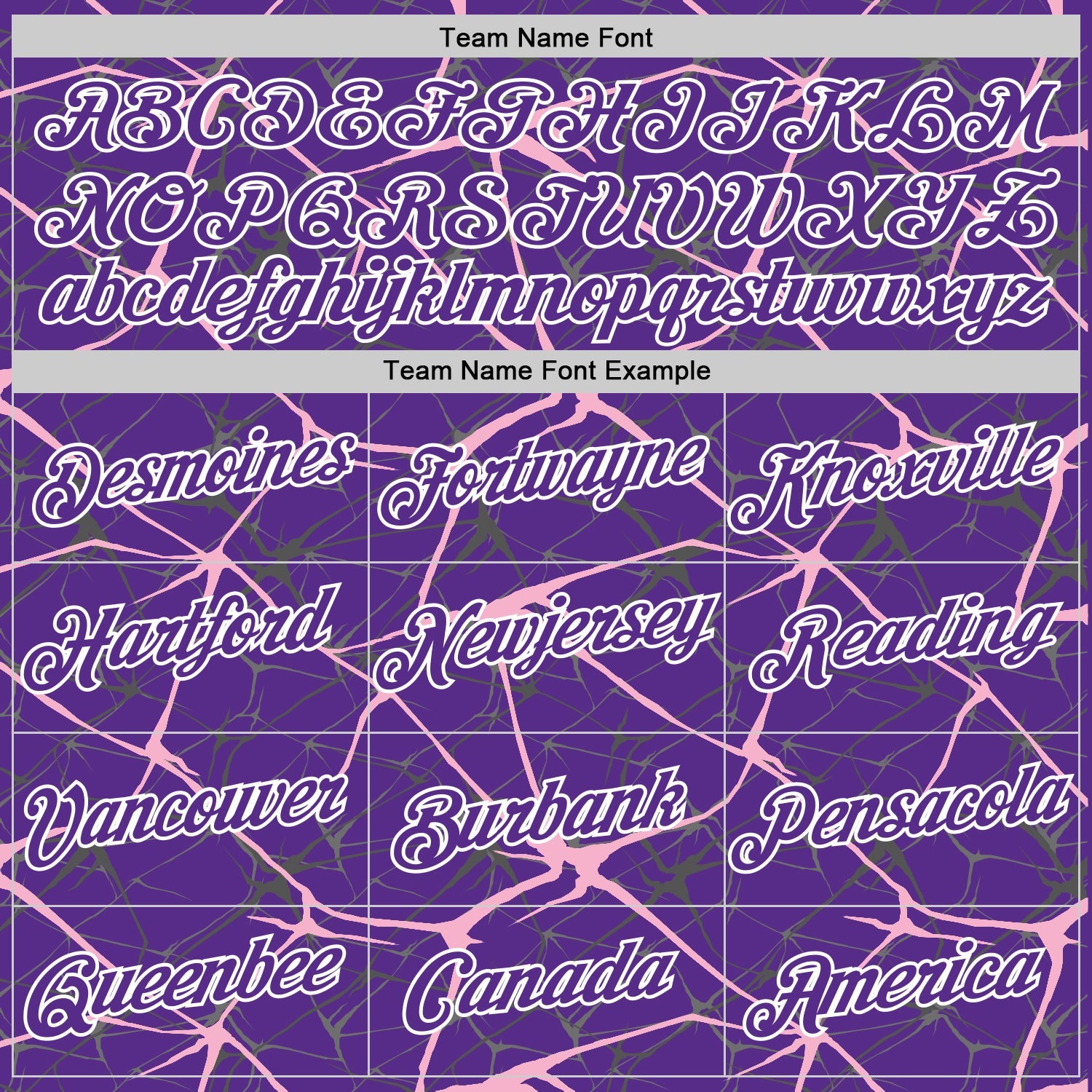 Custom Purple Light Pink Gray-White Abstract Network Crackle Performance T-Shirt view 3