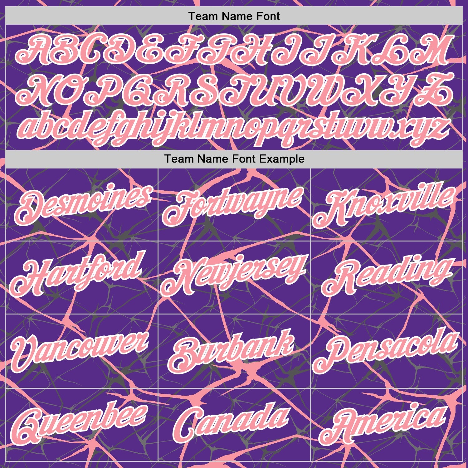 Custom Purple Medium Pink Gray-White Abstract Network Crackle Performance T-Shirt view 3