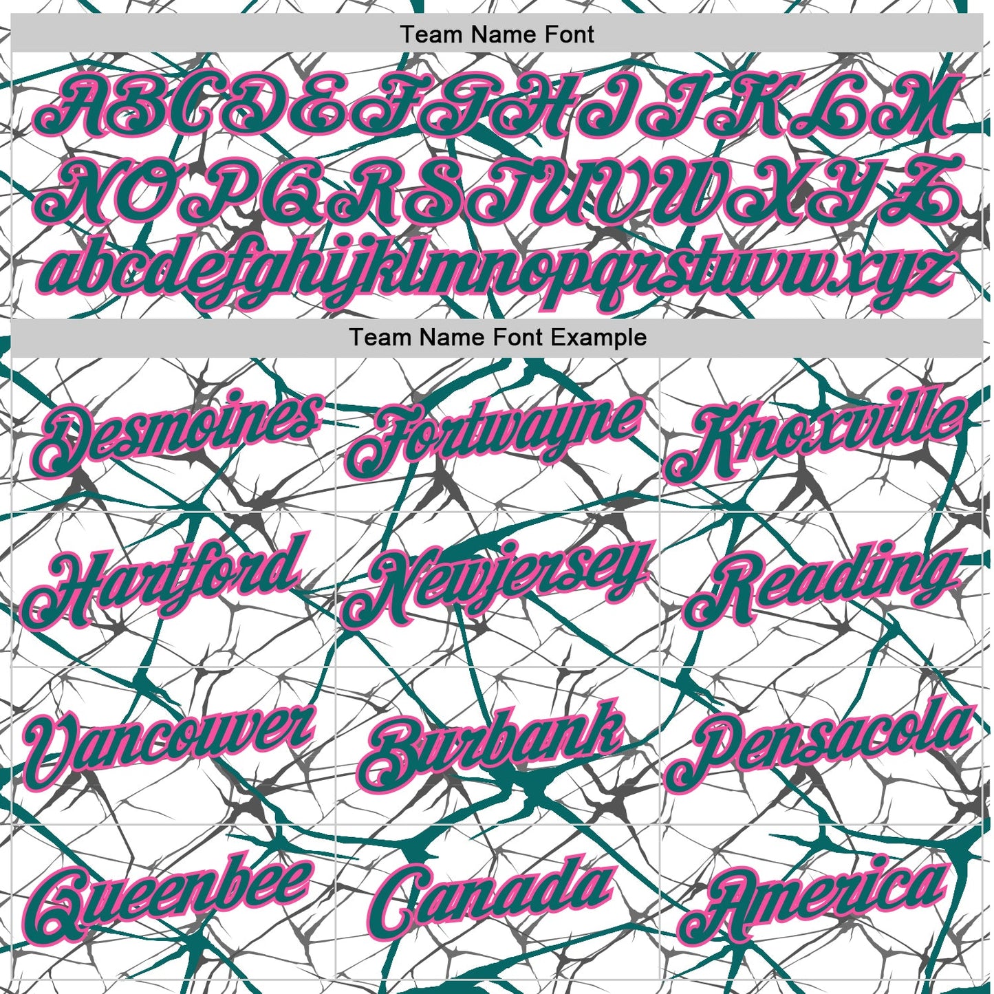 Custom White Teal Gray-Pink Abstract Network Crackle Performance T-Shirt view 3