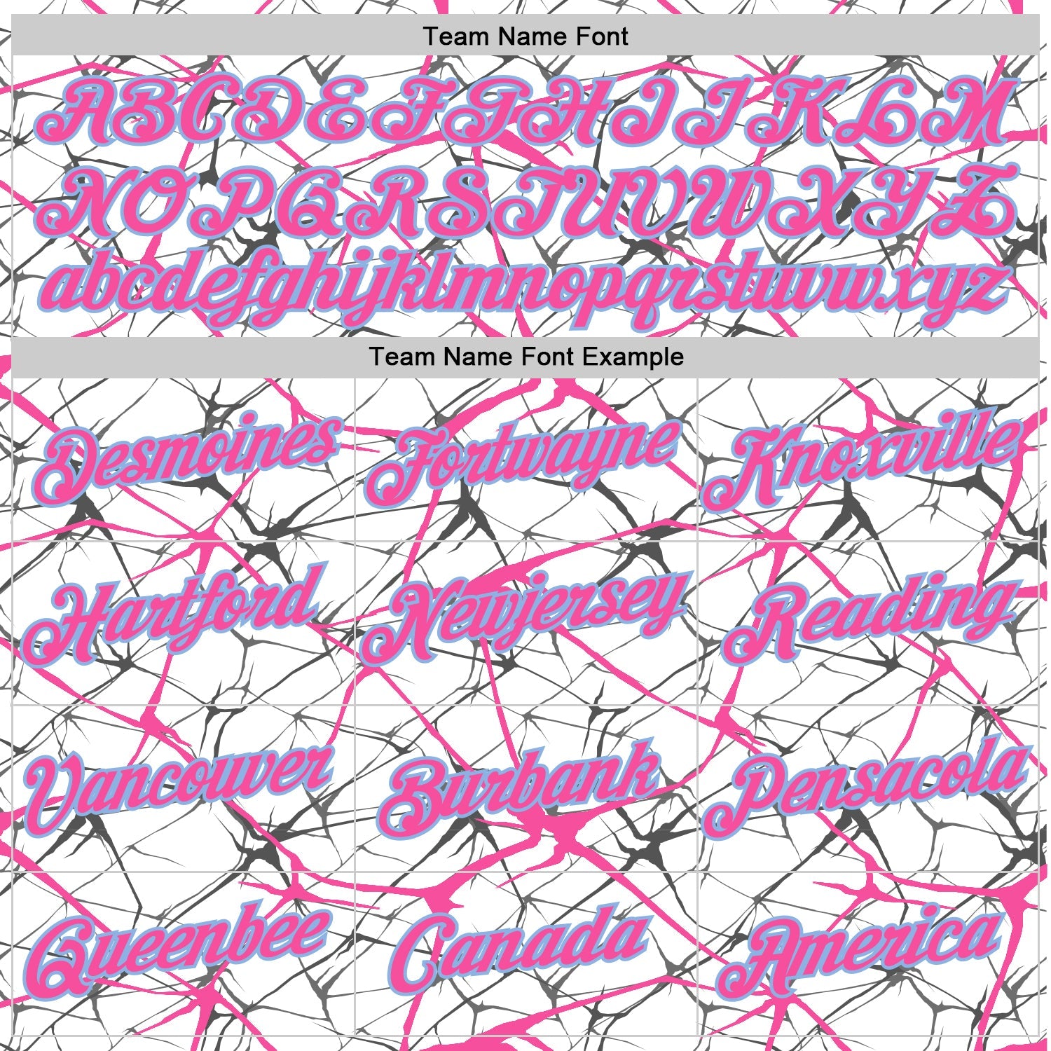 Custom White Pink Gray-Light Blue Abstract Network Crackle Performance T-Shirt view 3