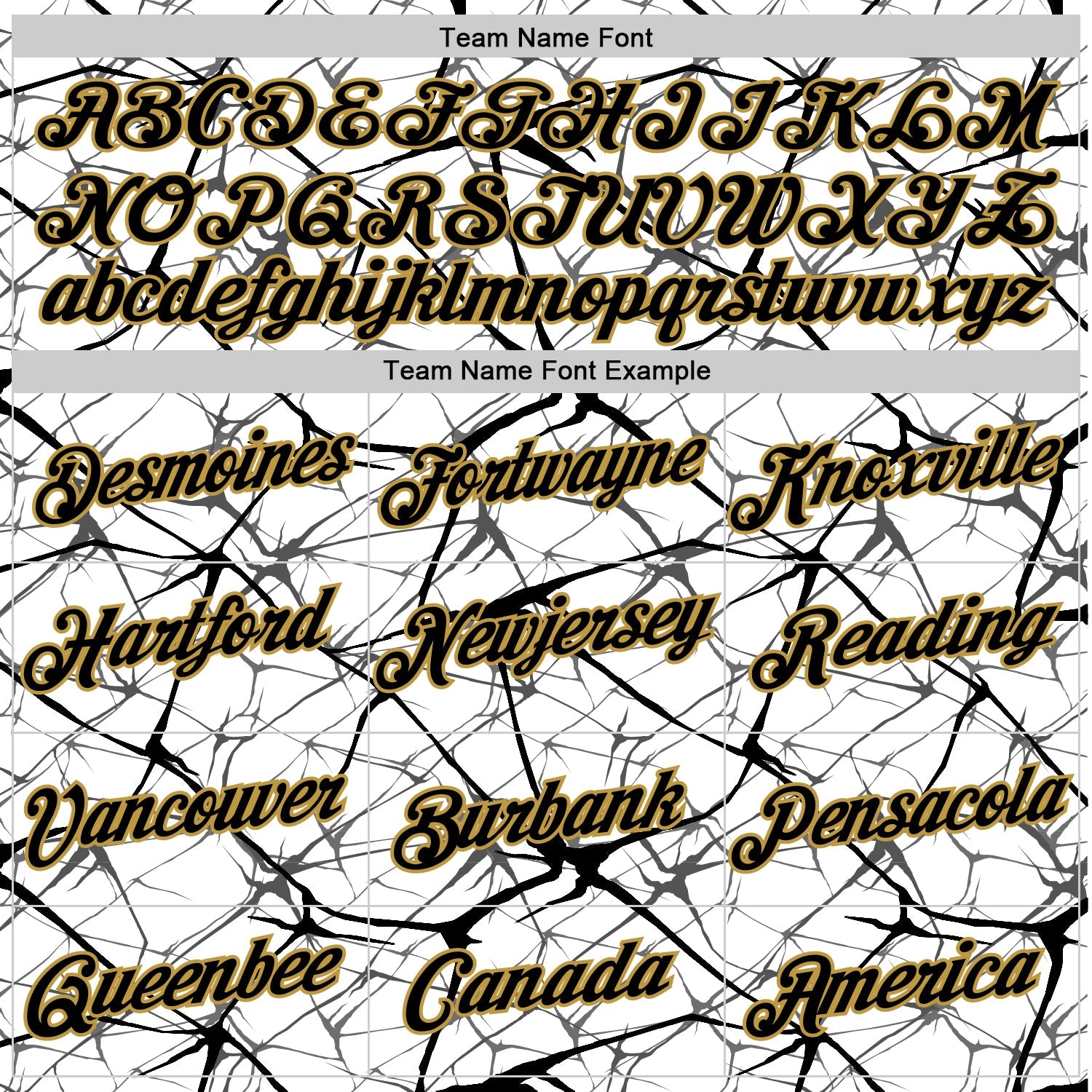 Custom White Black Gray-Old Gold Abstract Network Crackle Performance T-Shirt view 3