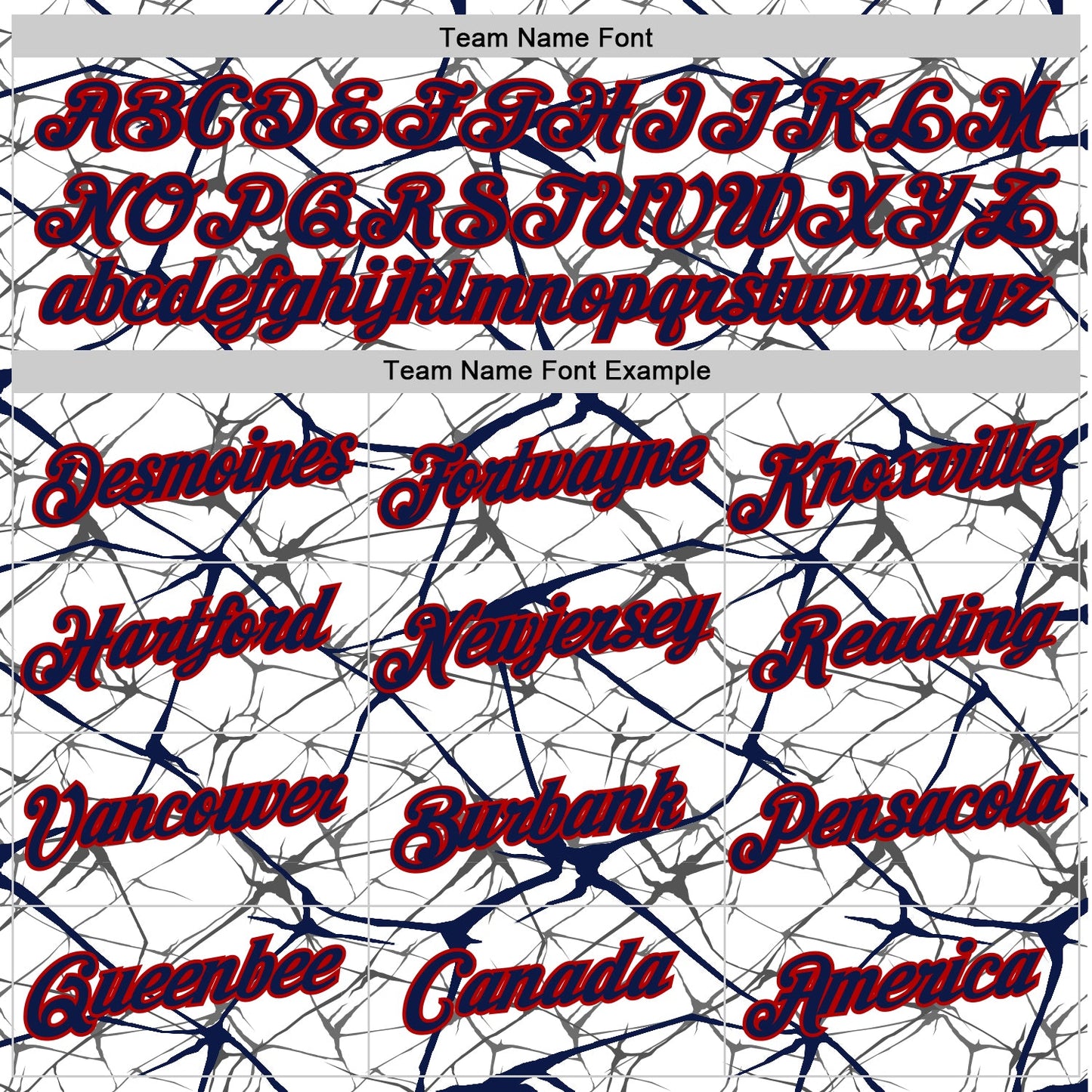 Custom White Navy Gray-Red Abstract Network Crackle Performance T-Shirt view 3