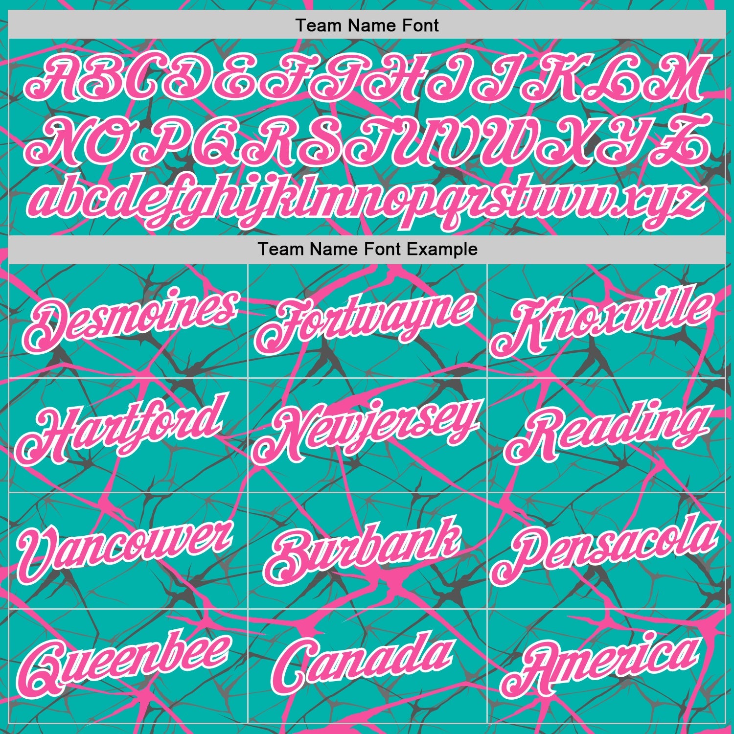 Custom Aqua Pink Gray-White Abstract Network Crackle Performance T-Shirt view 3