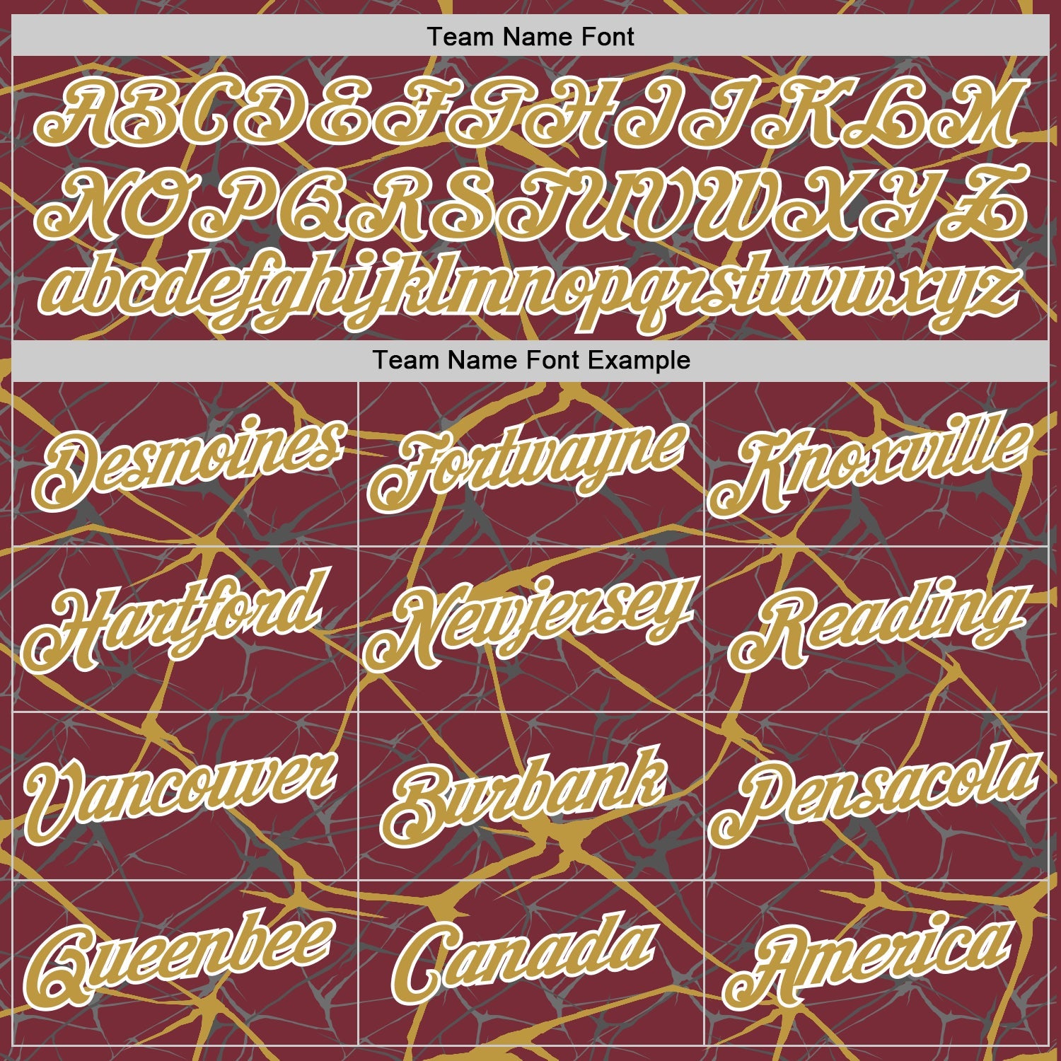 Custom Burgundy Old Gold Gray-White Abstract Network Crackle Performance T-Shirt view 3