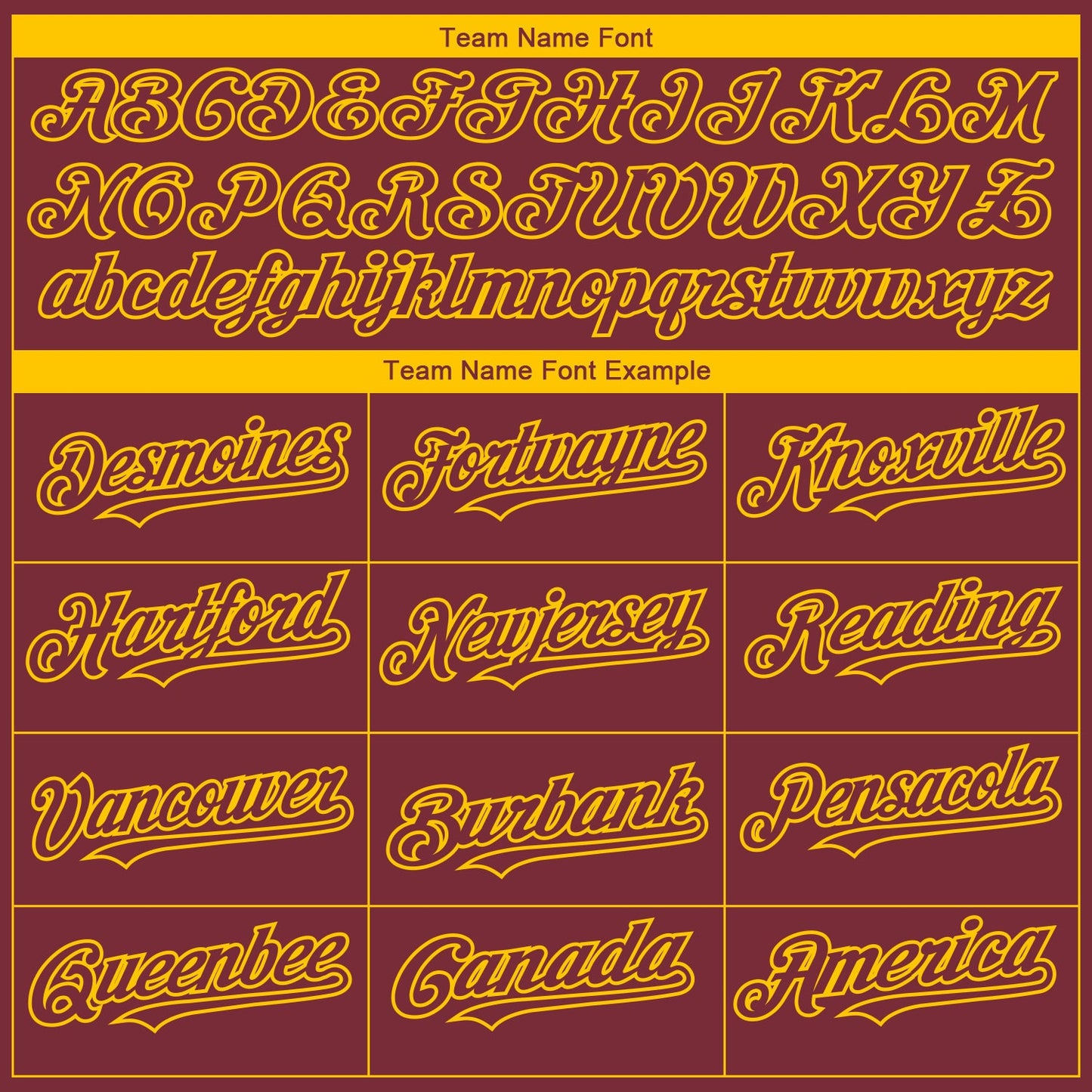 Custom Burgundy Yellow 3D Washington City Edition Fade Fashion Authentic Baseball Jersey view 4