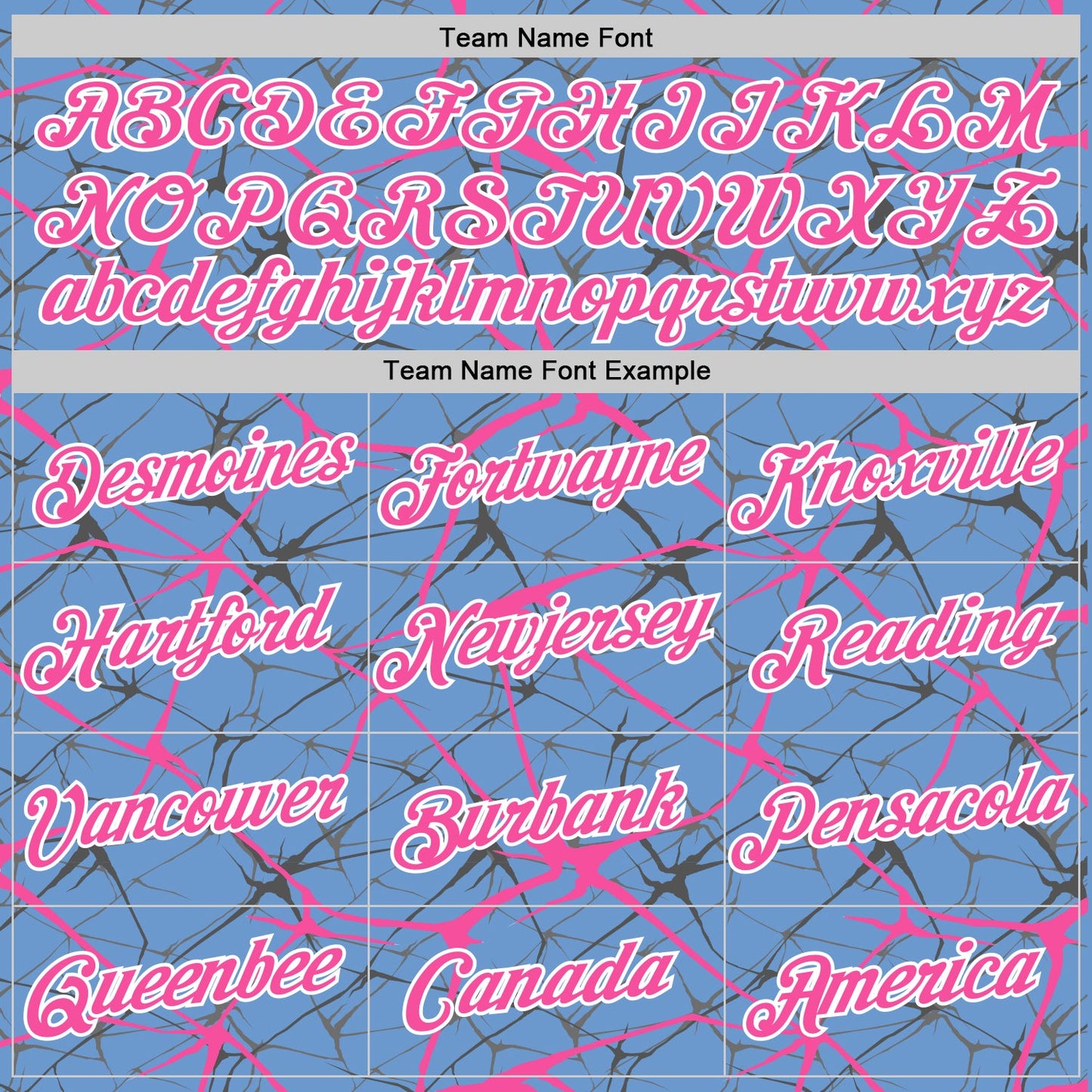 Custom Light Blue Pink Gray-White Abstract Network Crackle Performance T-Shirt view 3