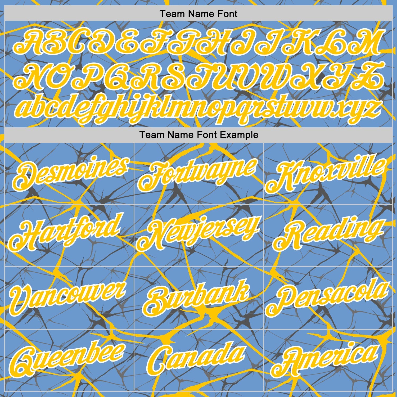 Custom Light Blue Yellow Gray-White Abstract Network Crackle Performance T-Shirt view 3
