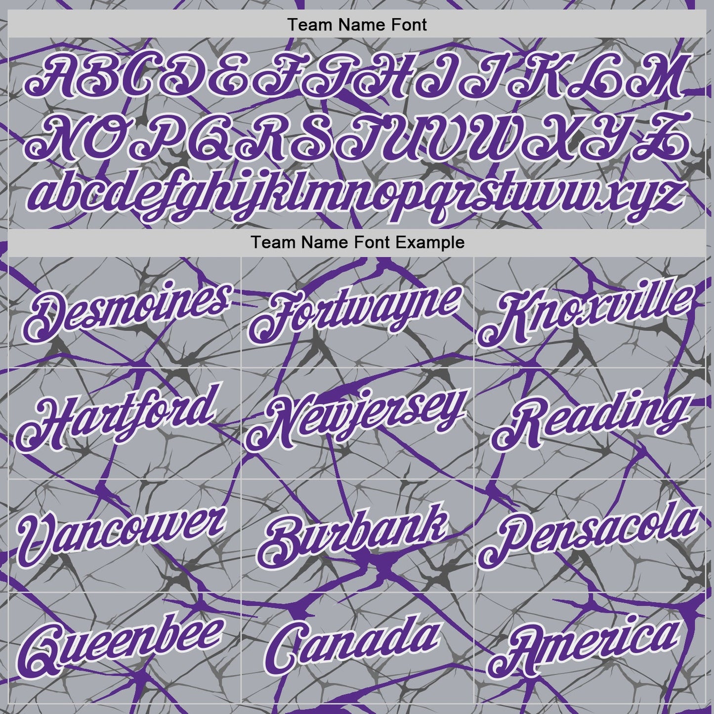 Custom Gray Purple-White Abstract Network Crackle Performance T-Shirt view 3