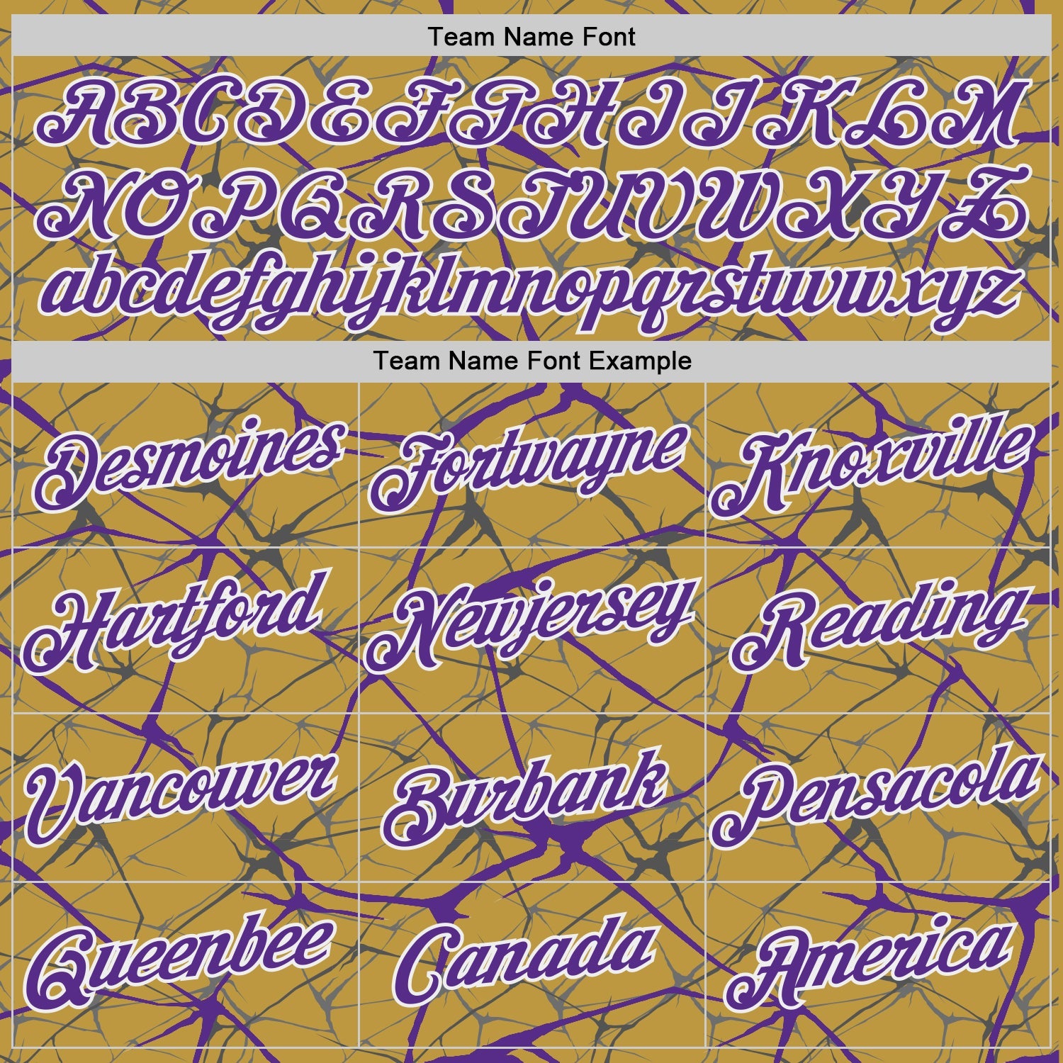 Custom Old Gold Purple Gray-White Abstract Network Crackle Performance T-Shirt view 3