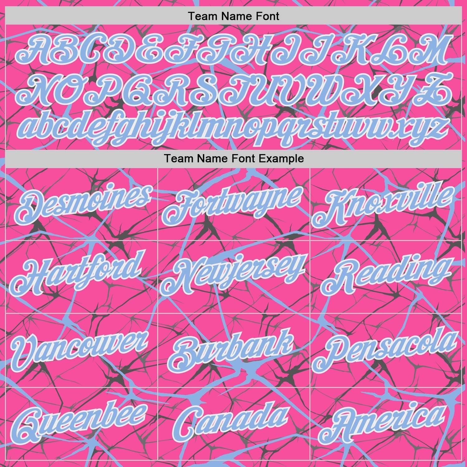 Custom Pink Light Blue Gray-White Abstract Network Crackle Performance T-Shirt view 3