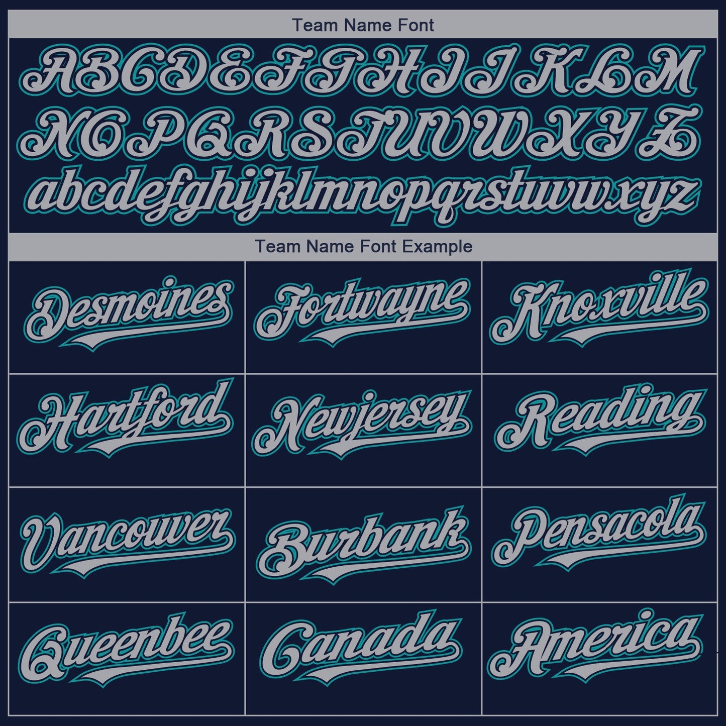 Custom Navy Gray-Teal 3D Seattle City Edition Fade Fashion Authentic Baseball Jersey view 4