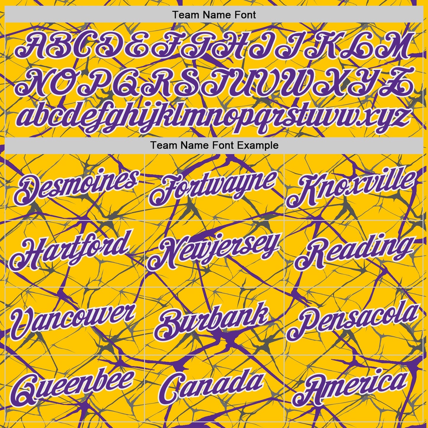 Custom Yellow Purple Gray-White Abstract Network Crackle Performance T-Shirt view 3