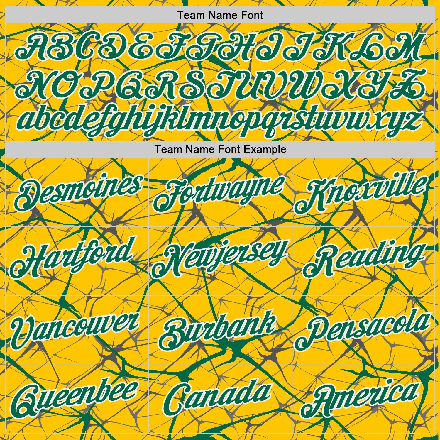Custom Yellow Kelly Green Gray-White Abstract Network Crackle Performance T-Shirt view 3