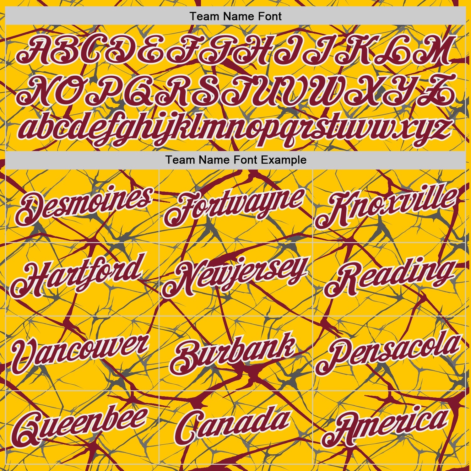 Custom Yellow Crimson Gray-White Abstract Network Crackle Performance T-Shirt view 3