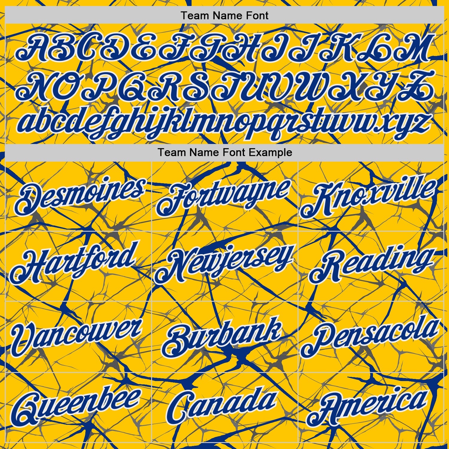 Custom Yellow Royal Gray-White Abstract Network Crackle Performance T-Shirt view 3